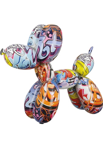 Tierfigur »Ballon Hund Street Art«