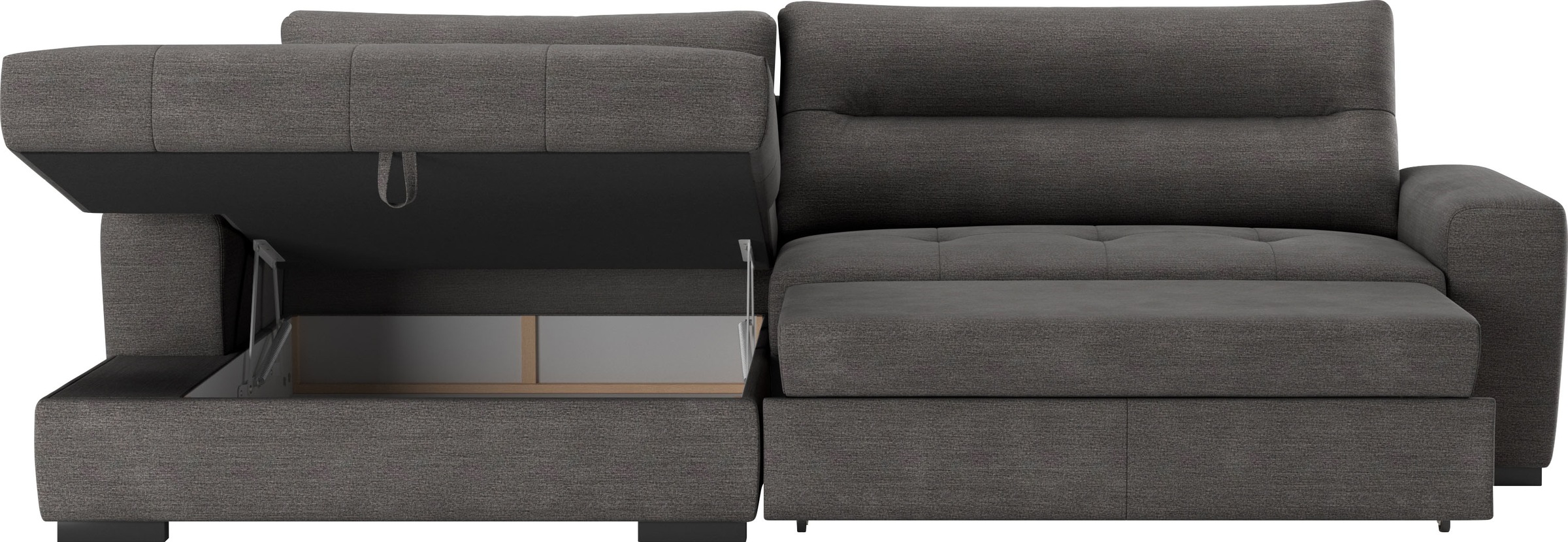 COTTA Ecksofa »Cappa L-Form«, wahlweise mit Bettfunktion und Bettkasten