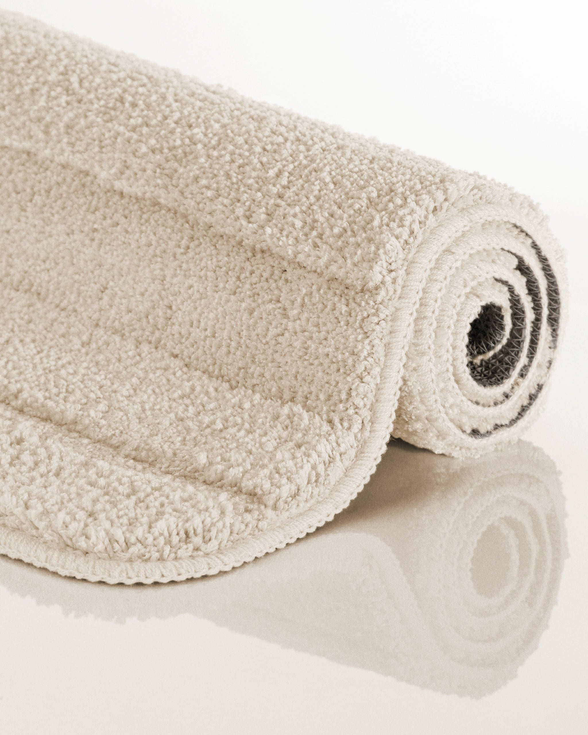 Wecon home Tapis de bain »Marc« Höhe 25 mm revêtement antidérapant Séchage rapide Tapis de bain, lignes en relief, doux, antidérapant, lavable, touffeté