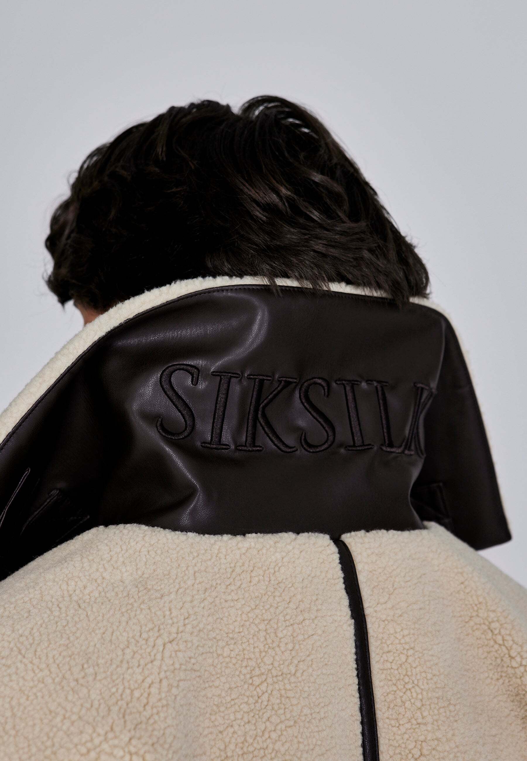 Siksilk Veste polaire »Siksilk Sherpajacke Sherpa Bomber Jacket«