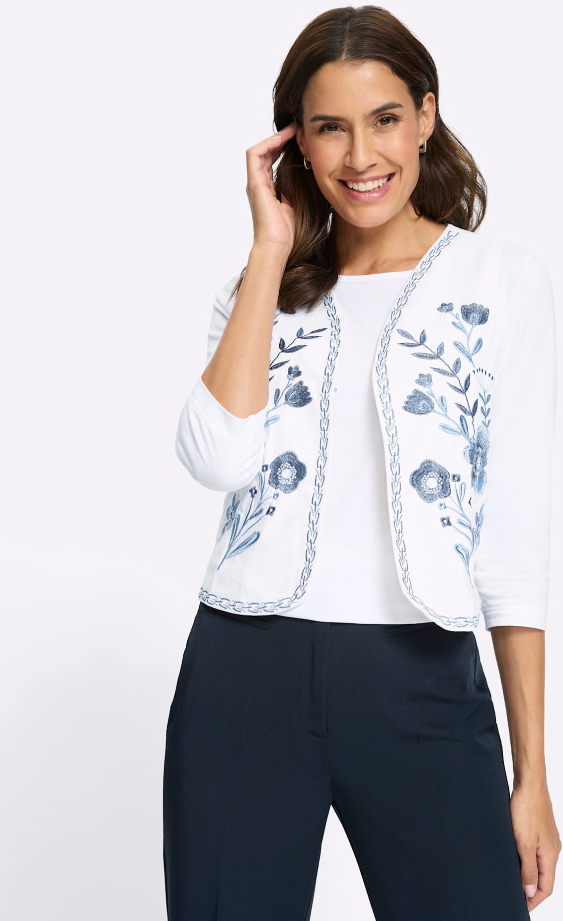 Inspirationen Gilet en jean
