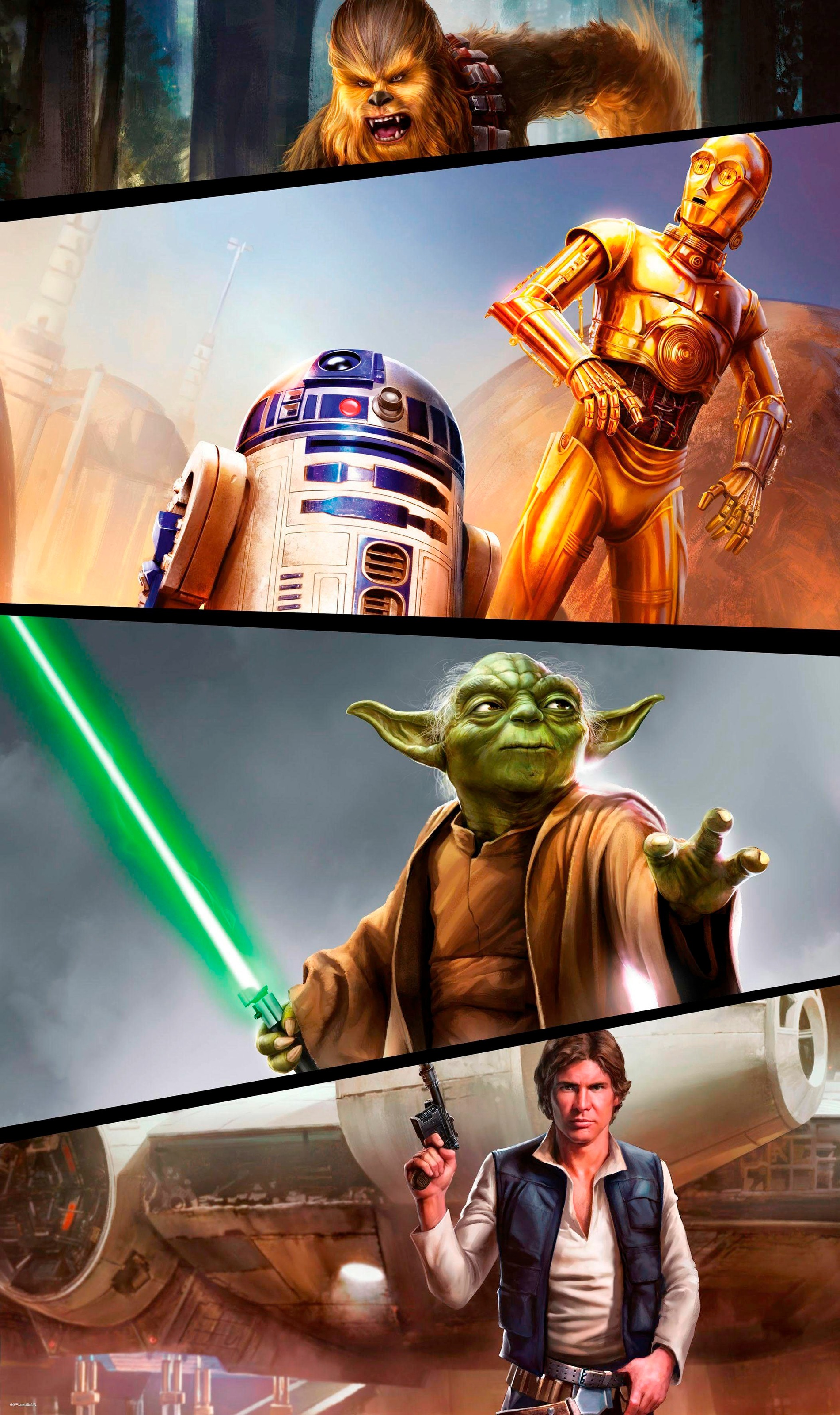 Image of Komar Vliestapete »Star Wars Moments Rebels«, Comic bei Ackermann Versand Schweiz