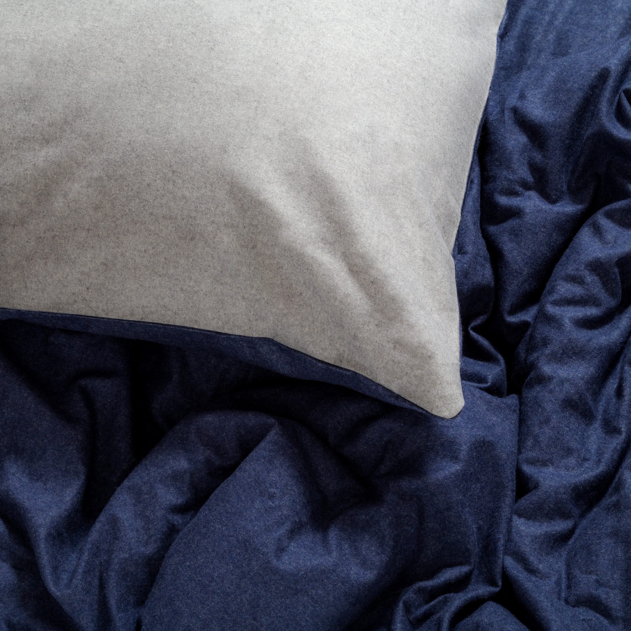 Wolkenfeld Kissenbezug »Flanell Baumwolle Kopfkissenbezug - Premium Kissenbezug« Grösse 80x80, 40x80 und 70x90 cm; versteckter Reissverschluss