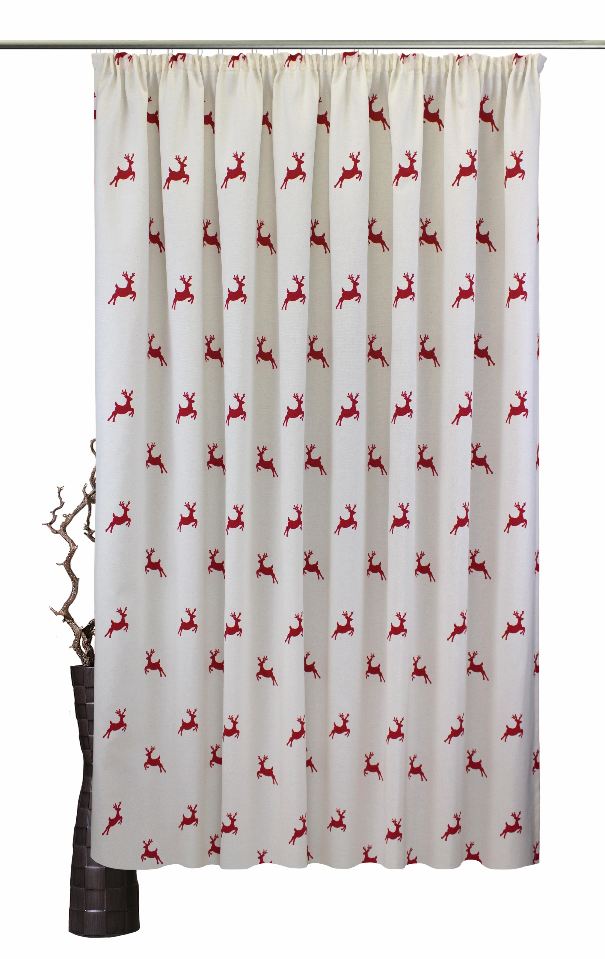 Image of VHG Vorhang »Hans Hirsch«, (1 St.), Leinenoptik bei Ackermann Versand Schweiz