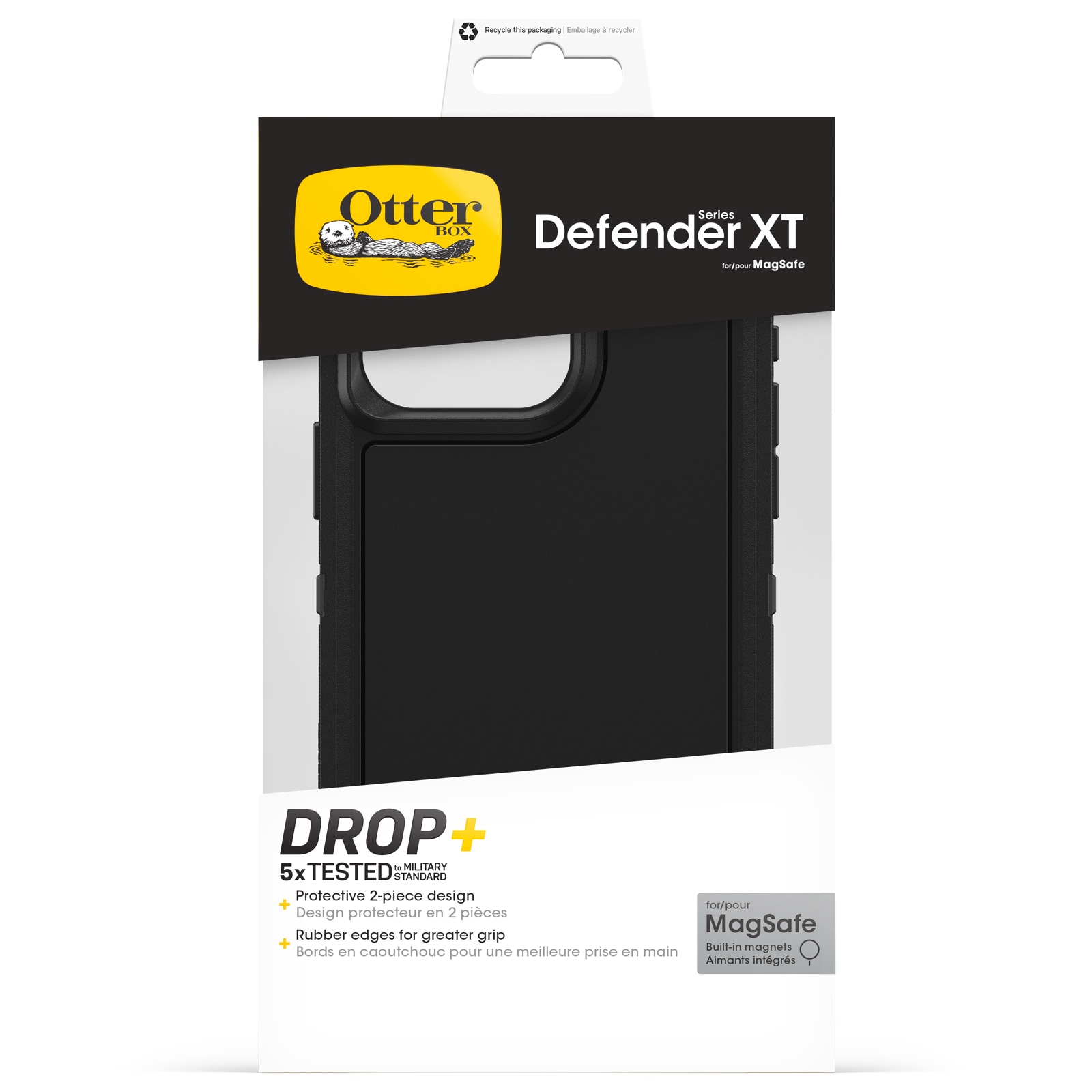 Otterbox Backcover »Defender XT Hülle Apple iPhone 15 Pro Max, MagSafe, stossfest«, Apple iPhone 15 Pro Max, ultra-robust, schützende Hülle, 5x getestet nach Militärstandard
