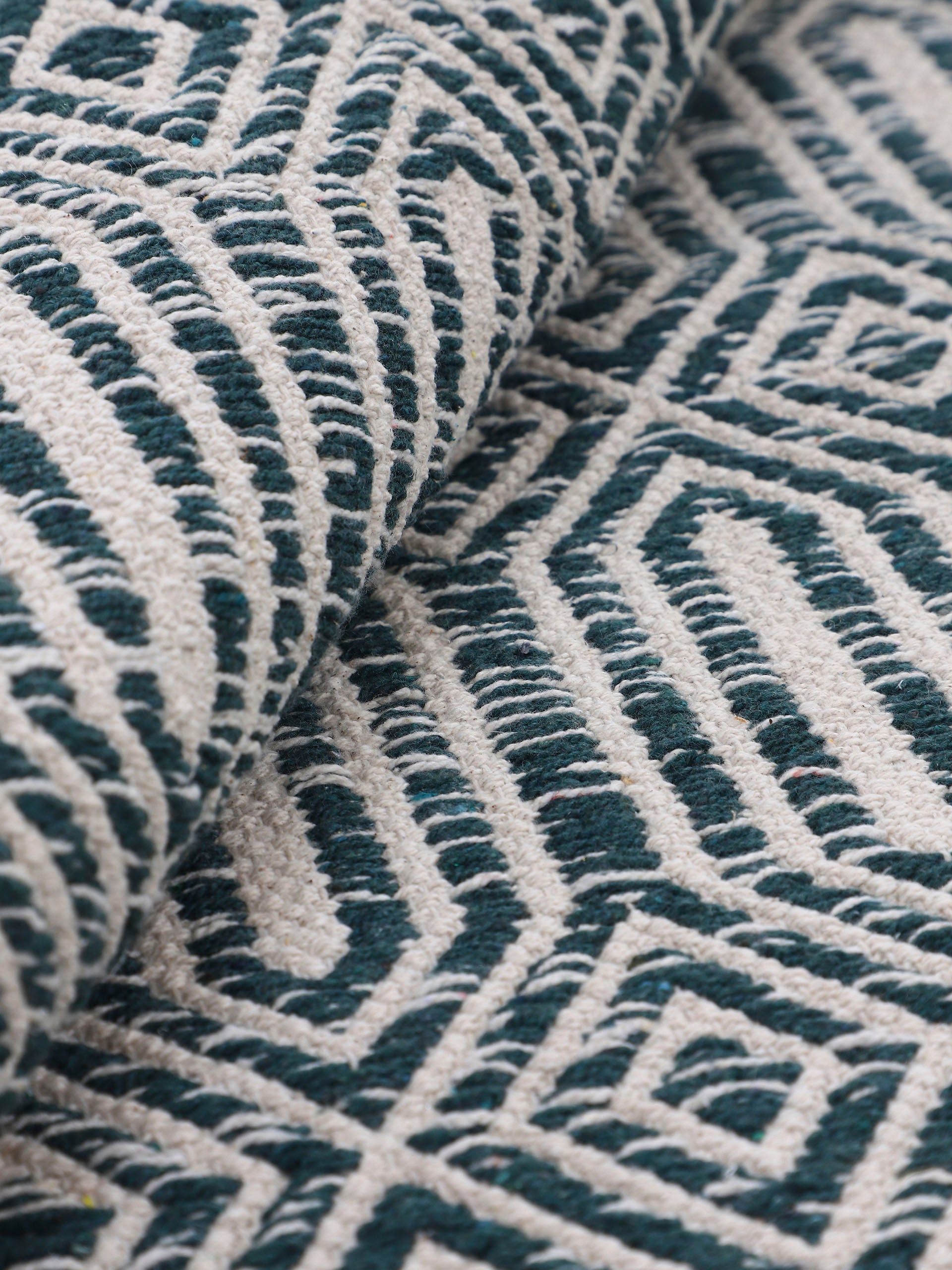 carpetfine Teppich »Kelim Oregan«, rechteckig, Wendeteppich aus reiner  Baumwolle, Wohnzimmer günstig kaufen