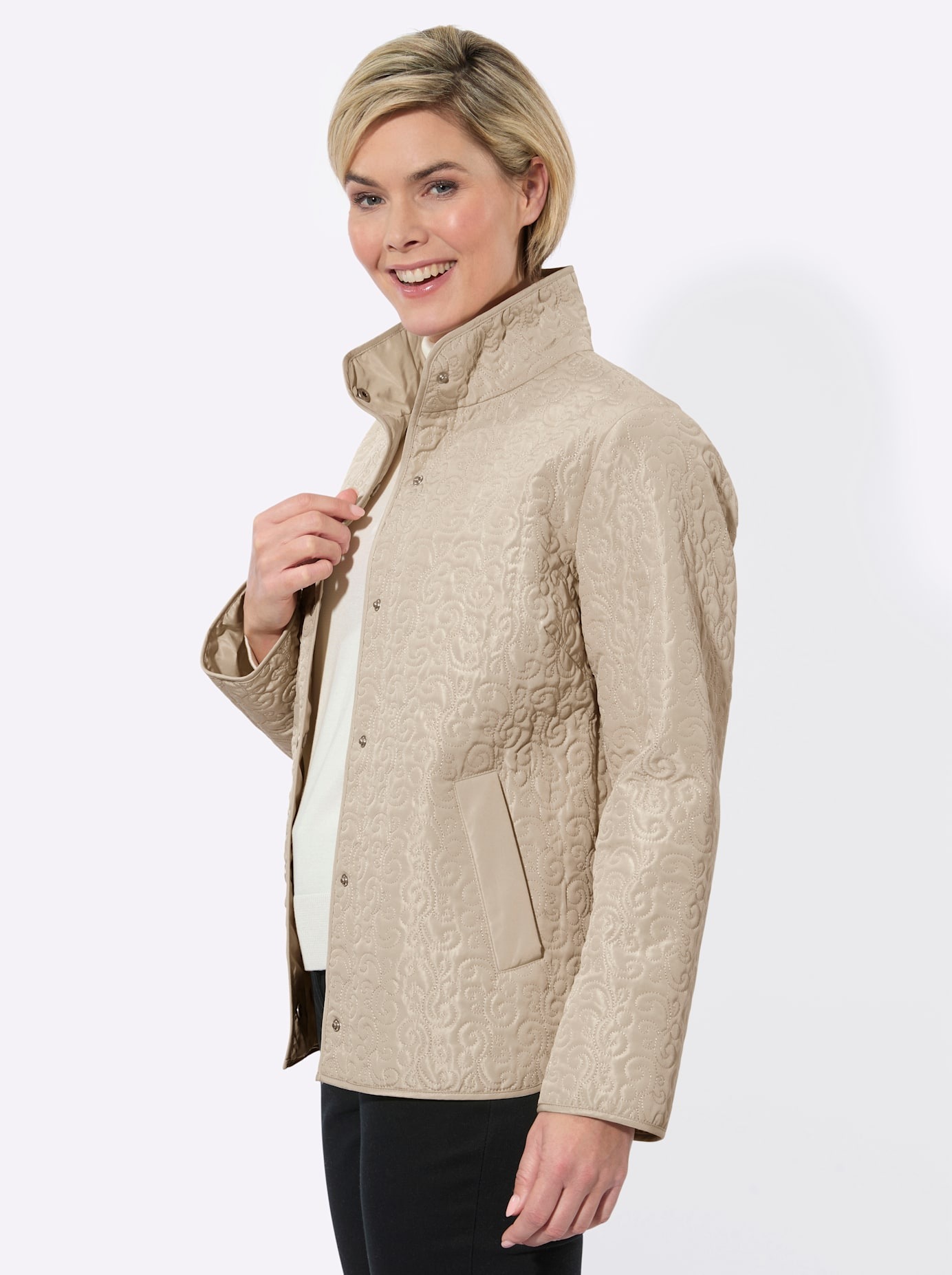 Classic Basics Steppjacke ohne Kapuze