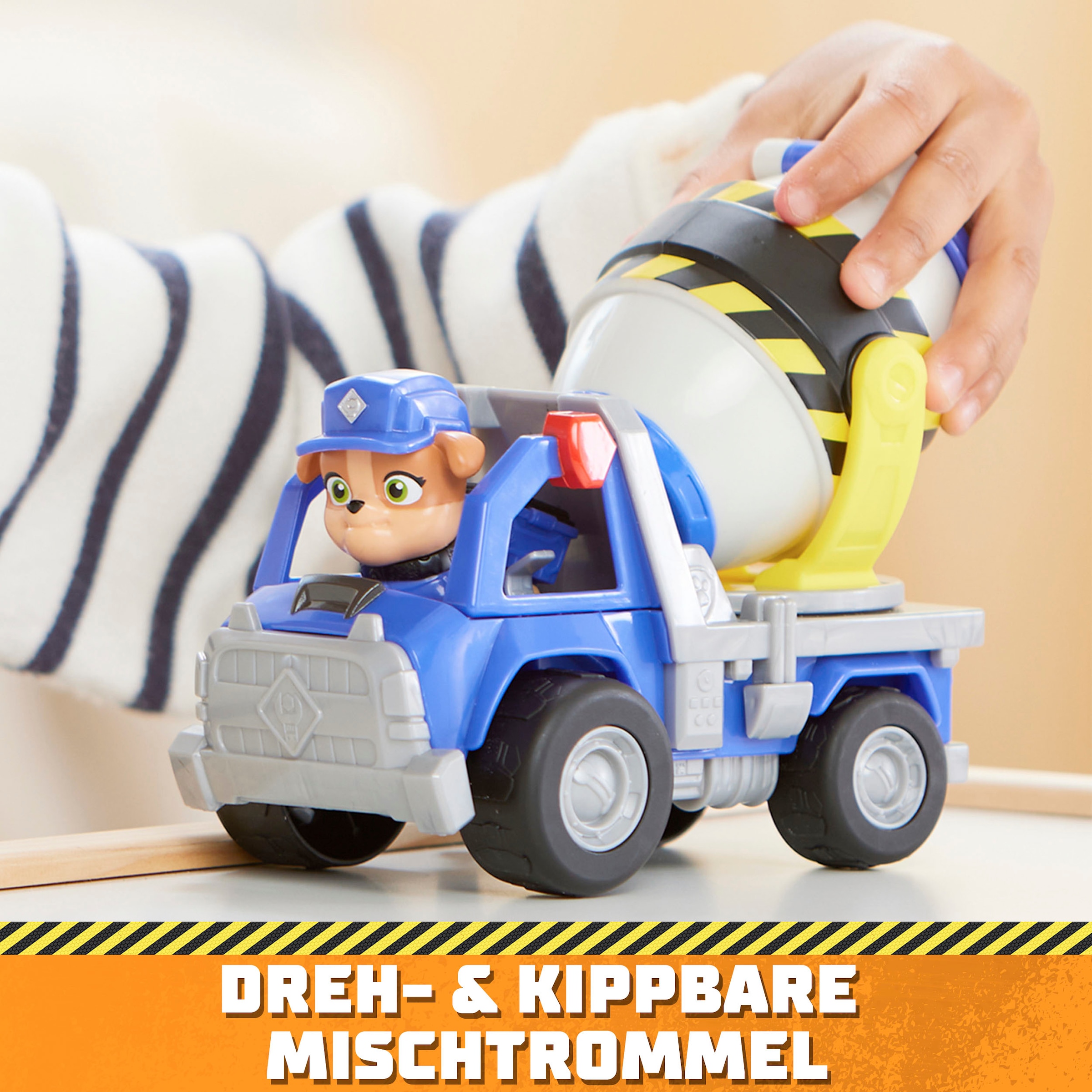 Spin Master Voiture-jouet »Rubble & Crew - Core Vehicle Solid Mix«