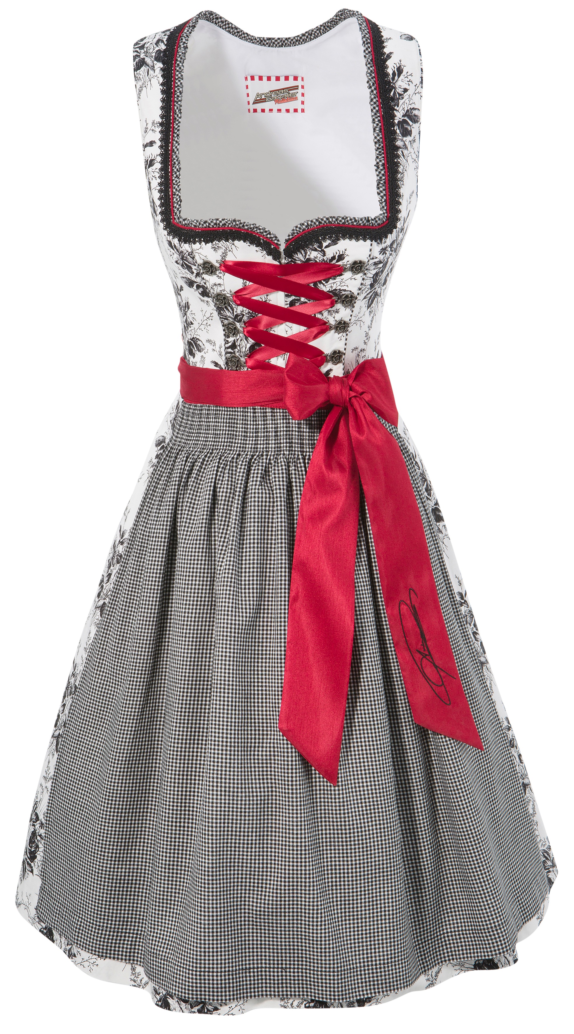 Image of Andreas Gabalier Kollektion Dirndl, (2 tlg.), Damen, midi mit Andreas Gabalier Autogramm auf dem Schürzenband bei Ackermann Versand Schweiz