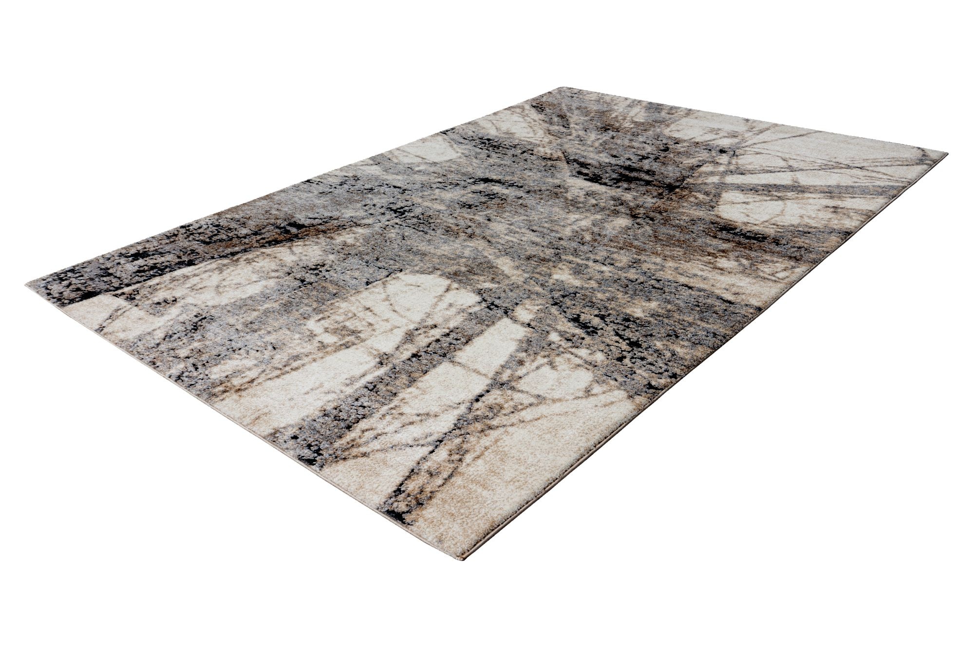 Kayoom Teppich »Firenze 485« rechteckig 22 mm Höhe Kurzflor, Modernes Muster, Fussbodenheizungsgeeignet, Wohnzimmer