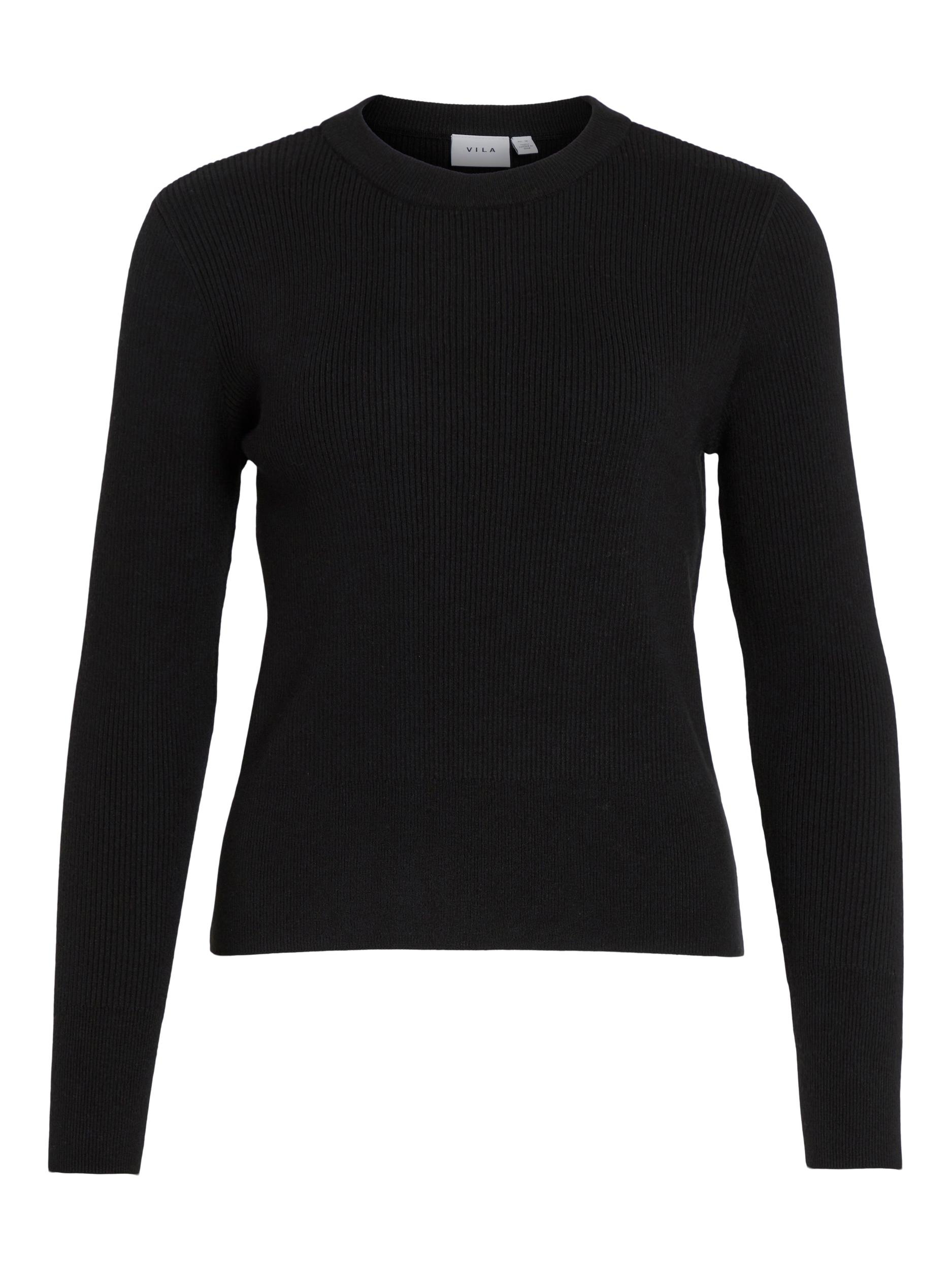 Vila Rundhalspullover »VICOMFY O-NECK L/S KNIT TOP/SU - NOOS«