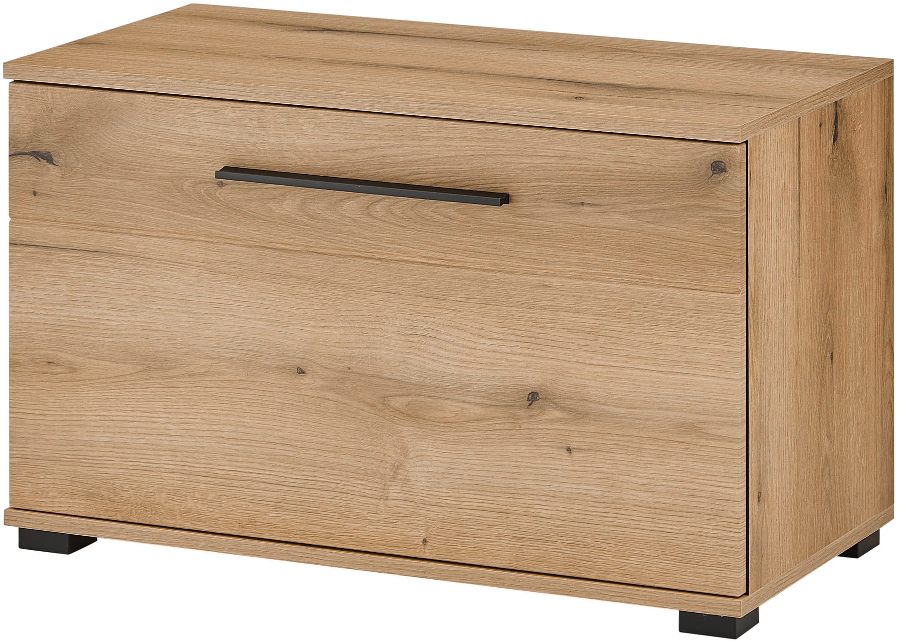 Image of Home affaire Schuhbank "Cantara, Garderobenbank mit Klappe, Sitzbank in zwei Farben" ausreichend Stauraum, Platz für ca. 6 Paar Schuhe, 80 cm breit