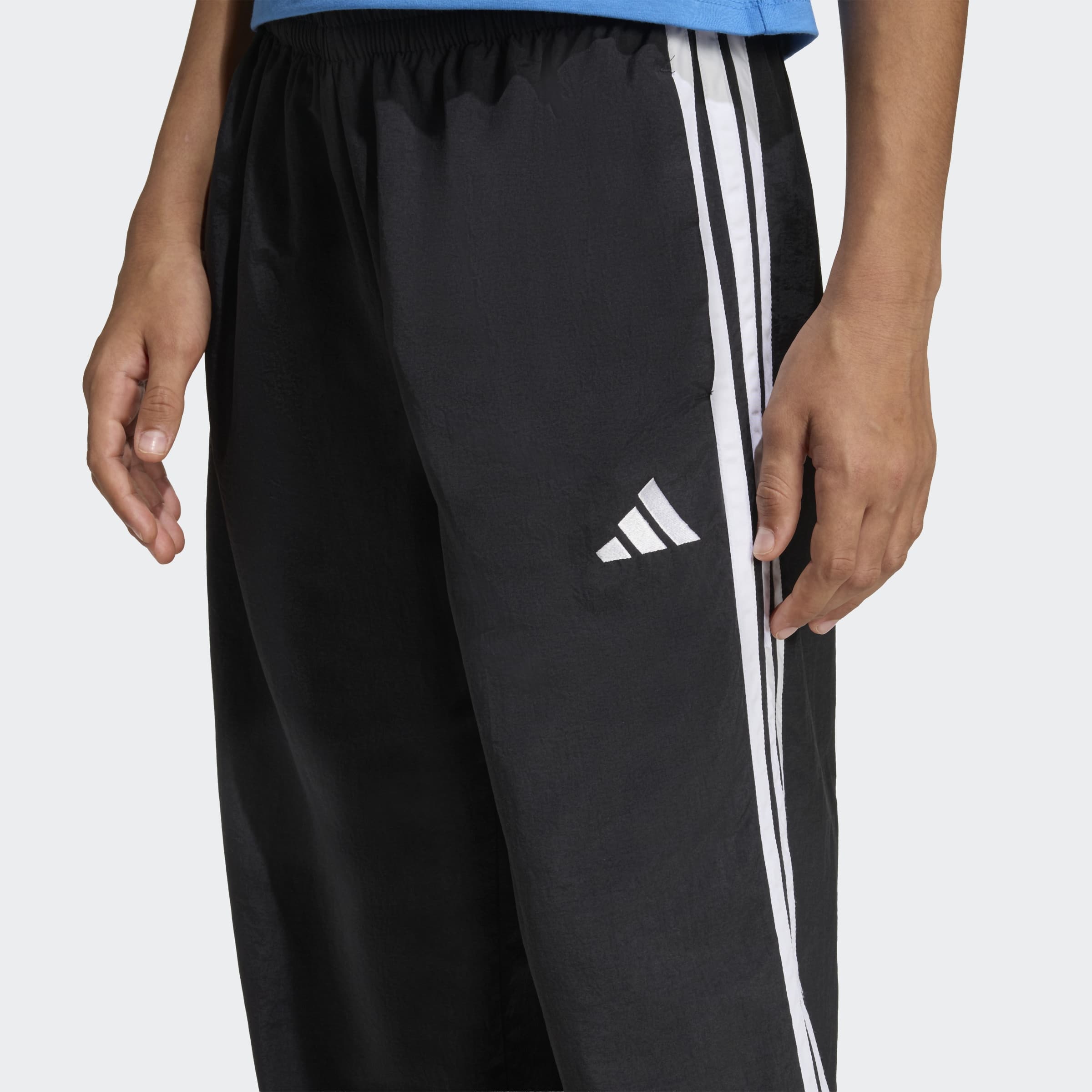 adidas Sportswear Pantalon de sport »ADIDAS GIRLS 3-STREIFEN AUS GEWEBTEM MATERIAL«