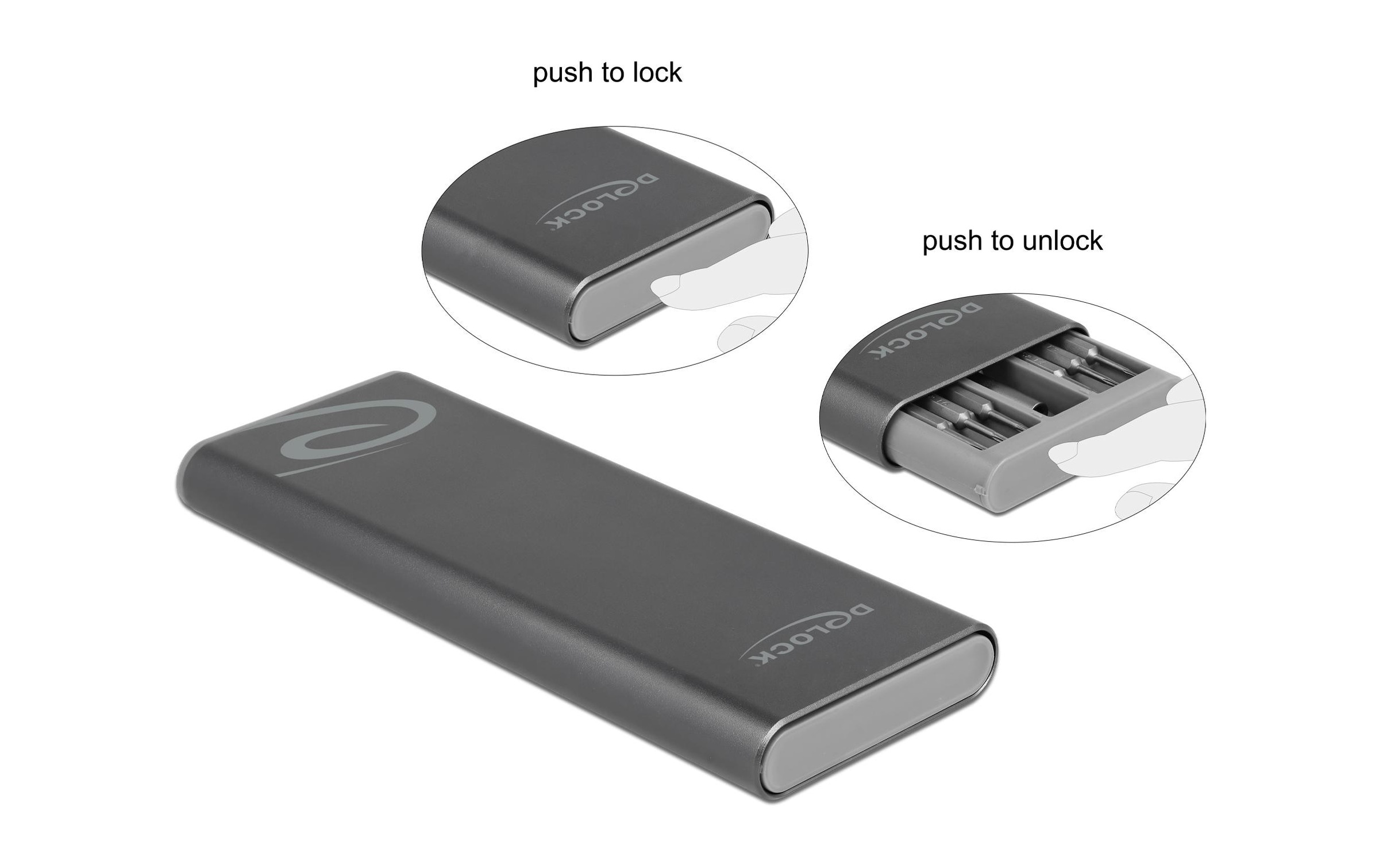 Delock Werkzeugset »Präzisions Schraubendreher 49-teilig«