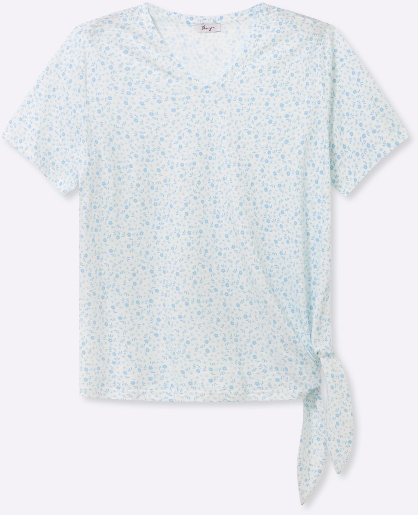 Sheego T-shirt »Halbarmshirt« 1