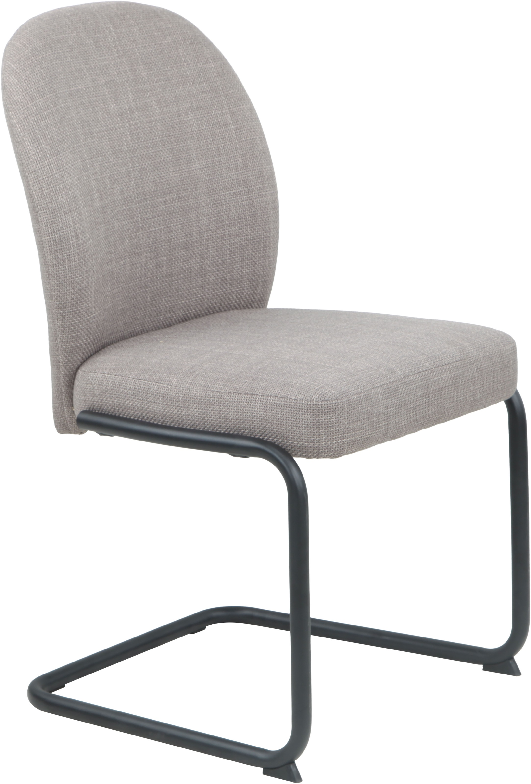 HELA Freischwinger »KAREN«, (Set), 2 St., Esszimmerstuhl, Rundrohrgestell, gepolstert, Webstoff, Schwingstuhl