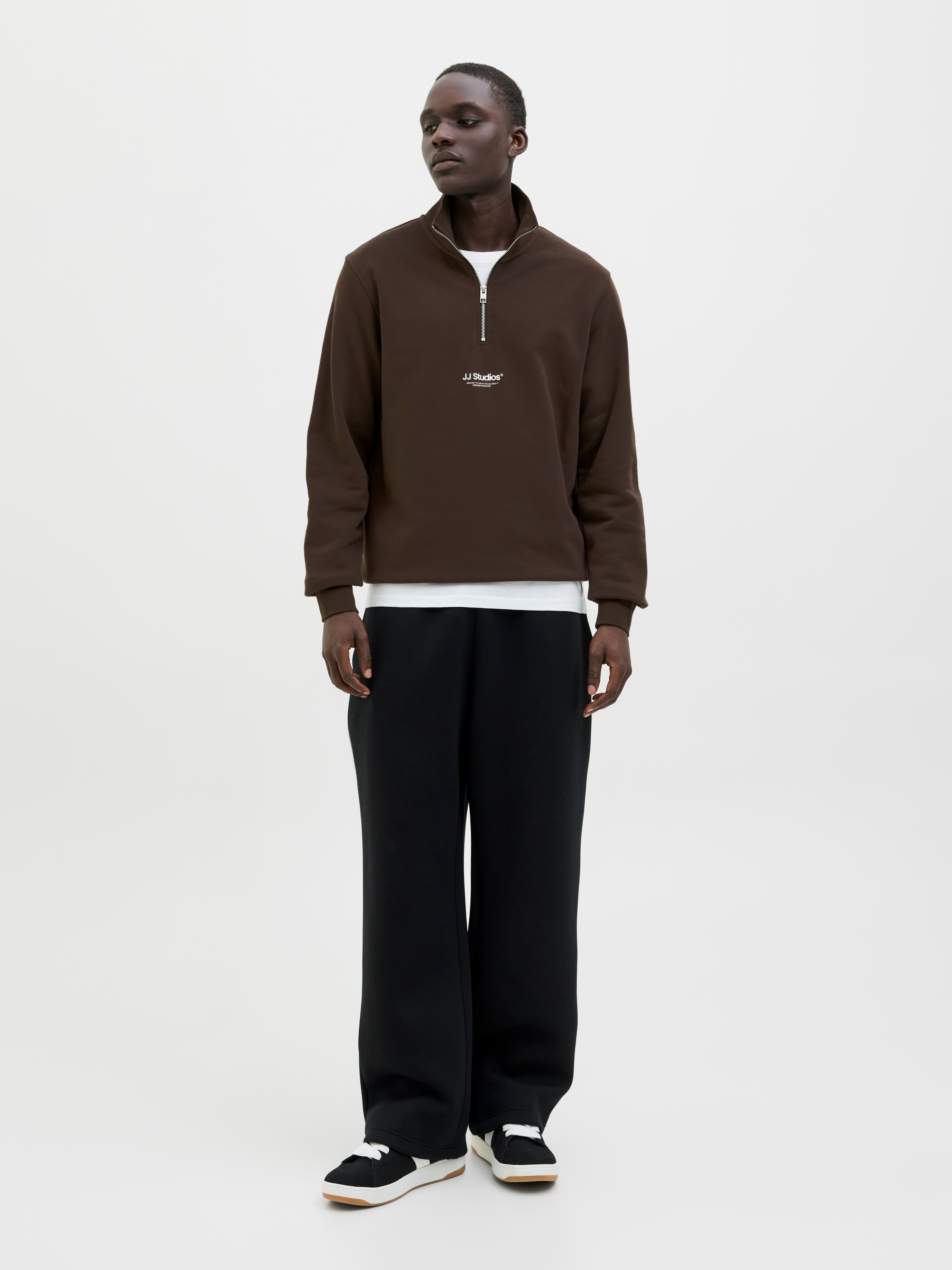 Jack & Jones Sweatshirt »JJESOHO SWEAT QUARTER ZIP HN NOOS«