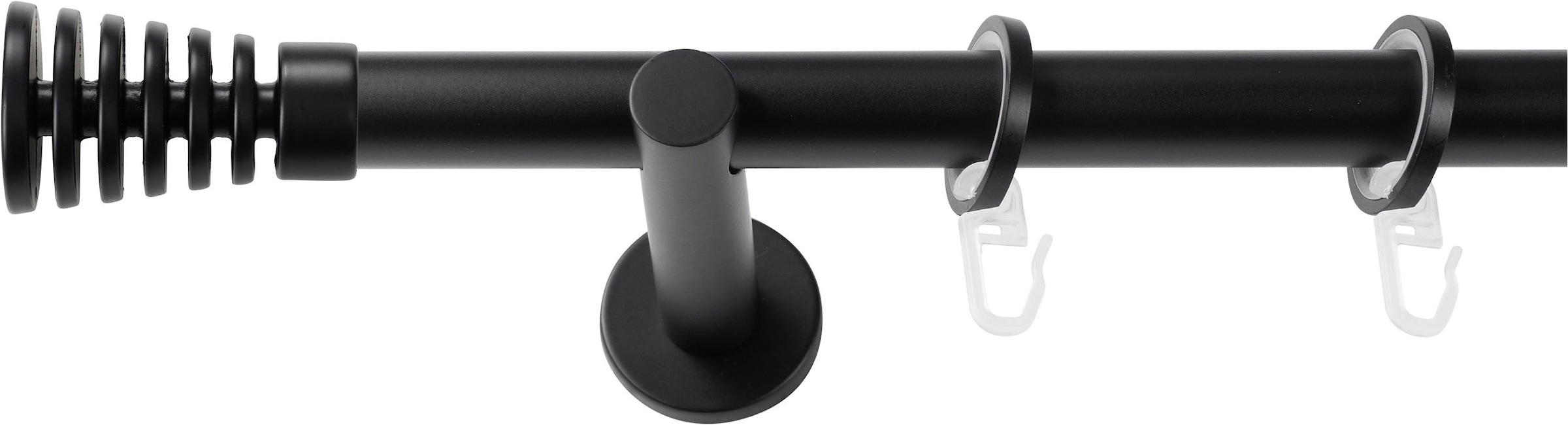 SN DECO GROUP Tringle à rideaux Ø 19 mm 1 course-läufig Fixmass;kürzbar