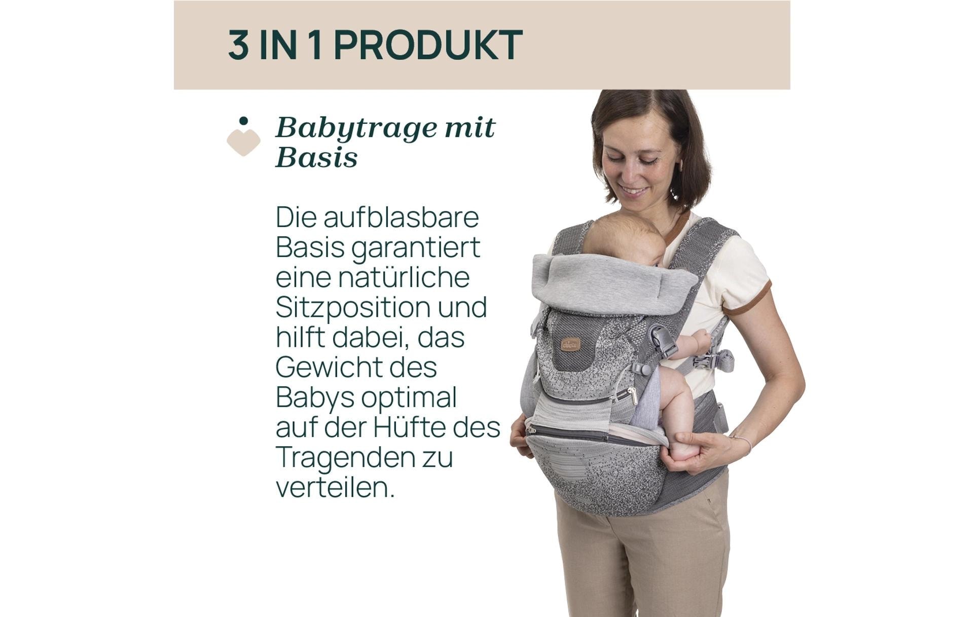 Chicco Porte-bébé »Airy Hip Fit« Ergonomische Babytrage mit integriertem Hüftsitz