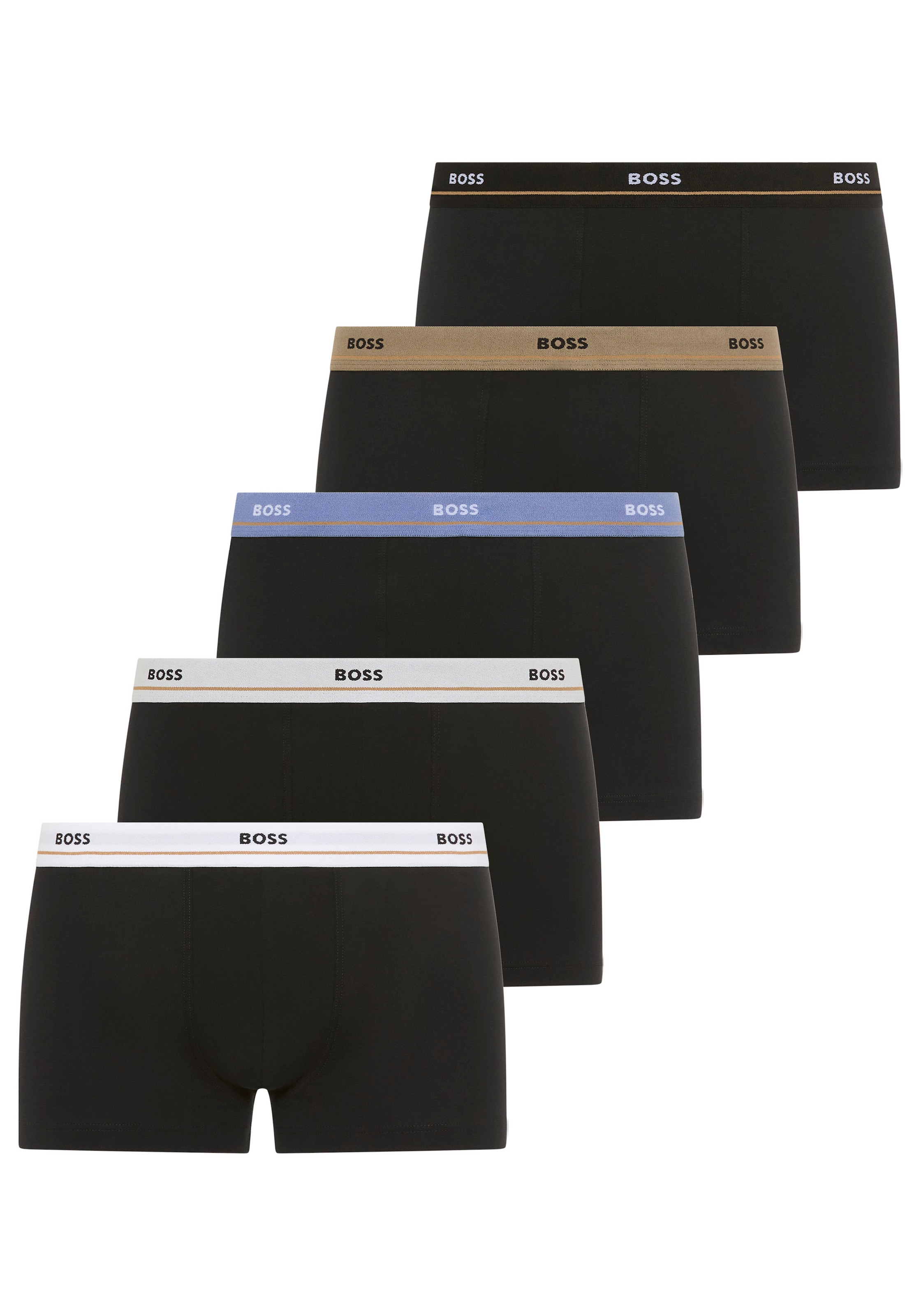 BOSS Trunk »Trunk 5P Essential« Packung, 5er, 5 Stk. mit elastischem Bund