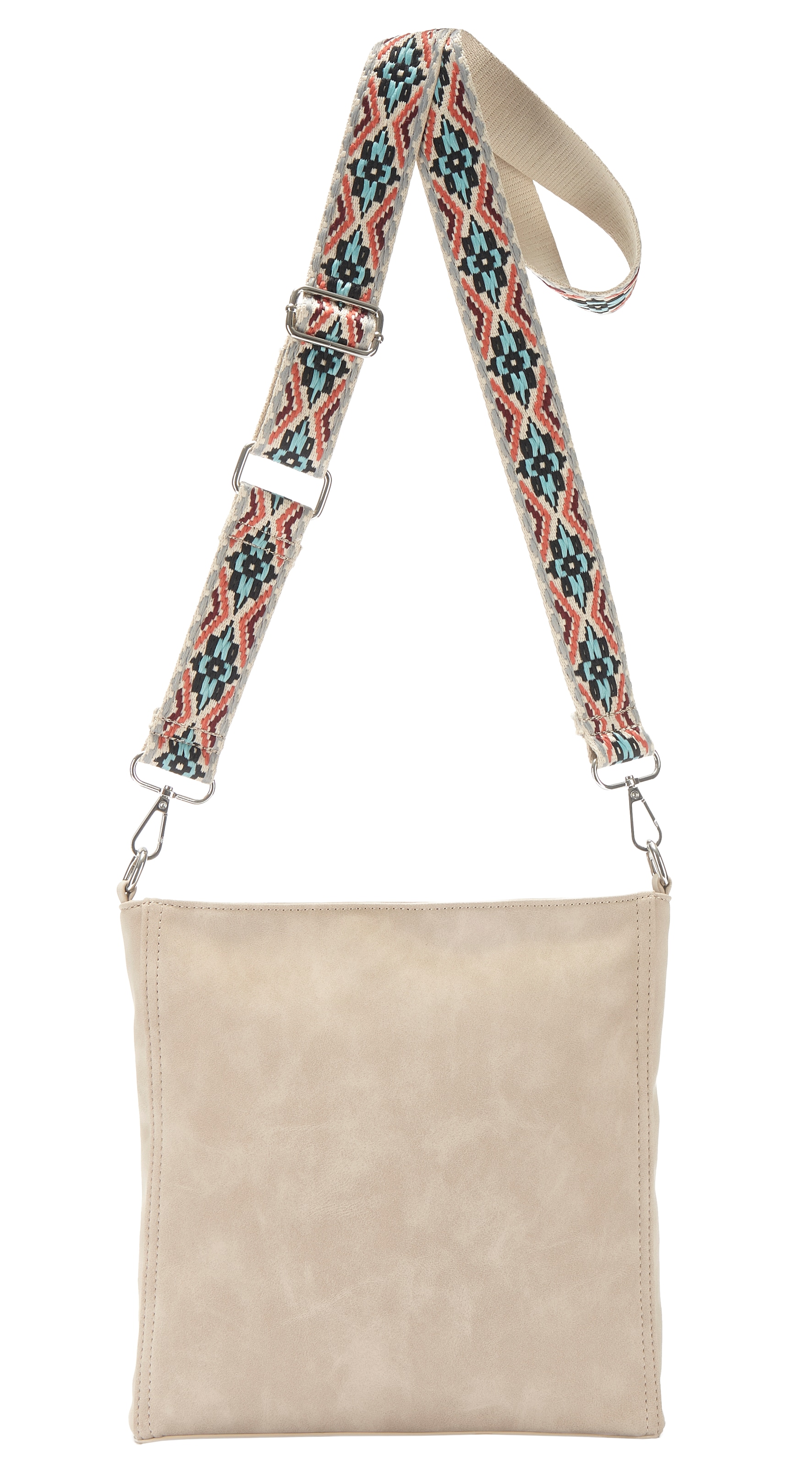 Vivance Sac à bandoulière »Handtasche« Schultertasche, Crossbody-Bag mit austauschbarem Schulterriemen VEGAN