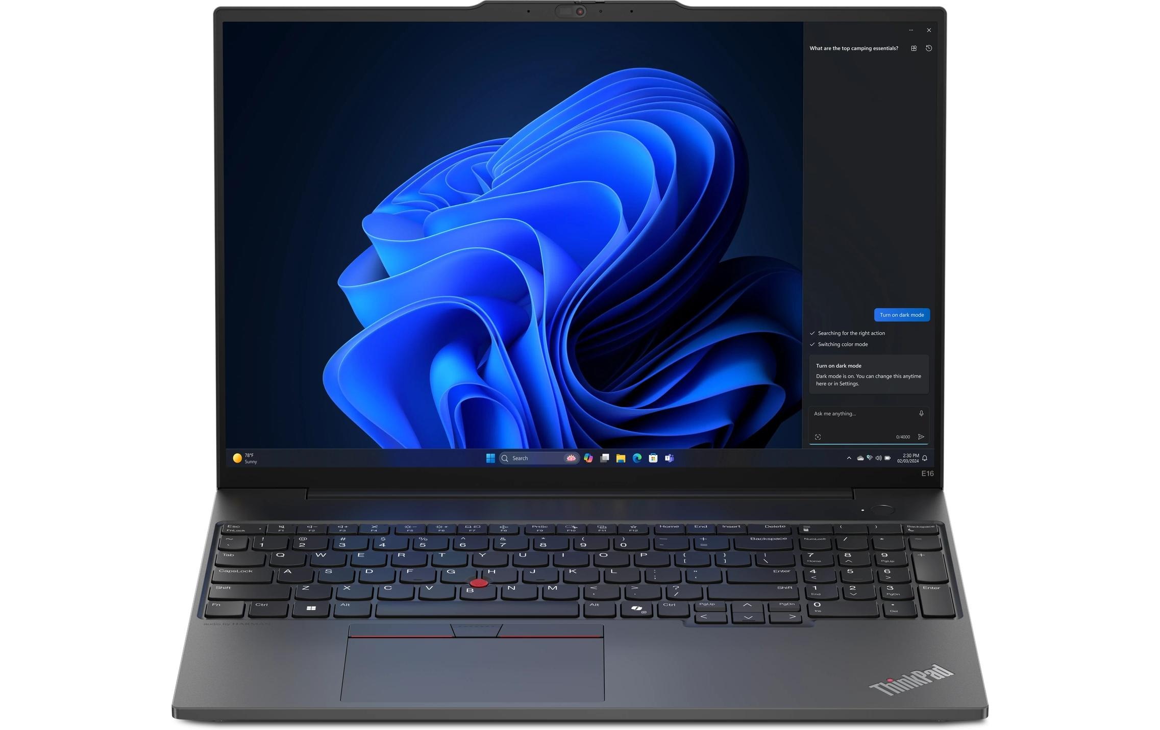Lenovo Business-Notebook »ThinkPad E16 Gen. 2 (Intel)«, 40,48 cm, / 16 Zoll, Intel, Core Ultra 7, ARC