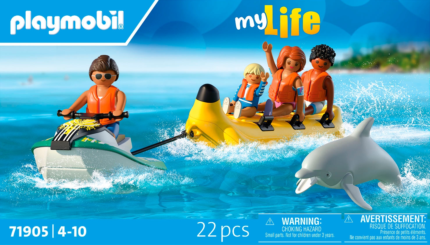 Playmobil® Jeu de construction »Bananenboot-Tour (71905), My Life« Made in Europe