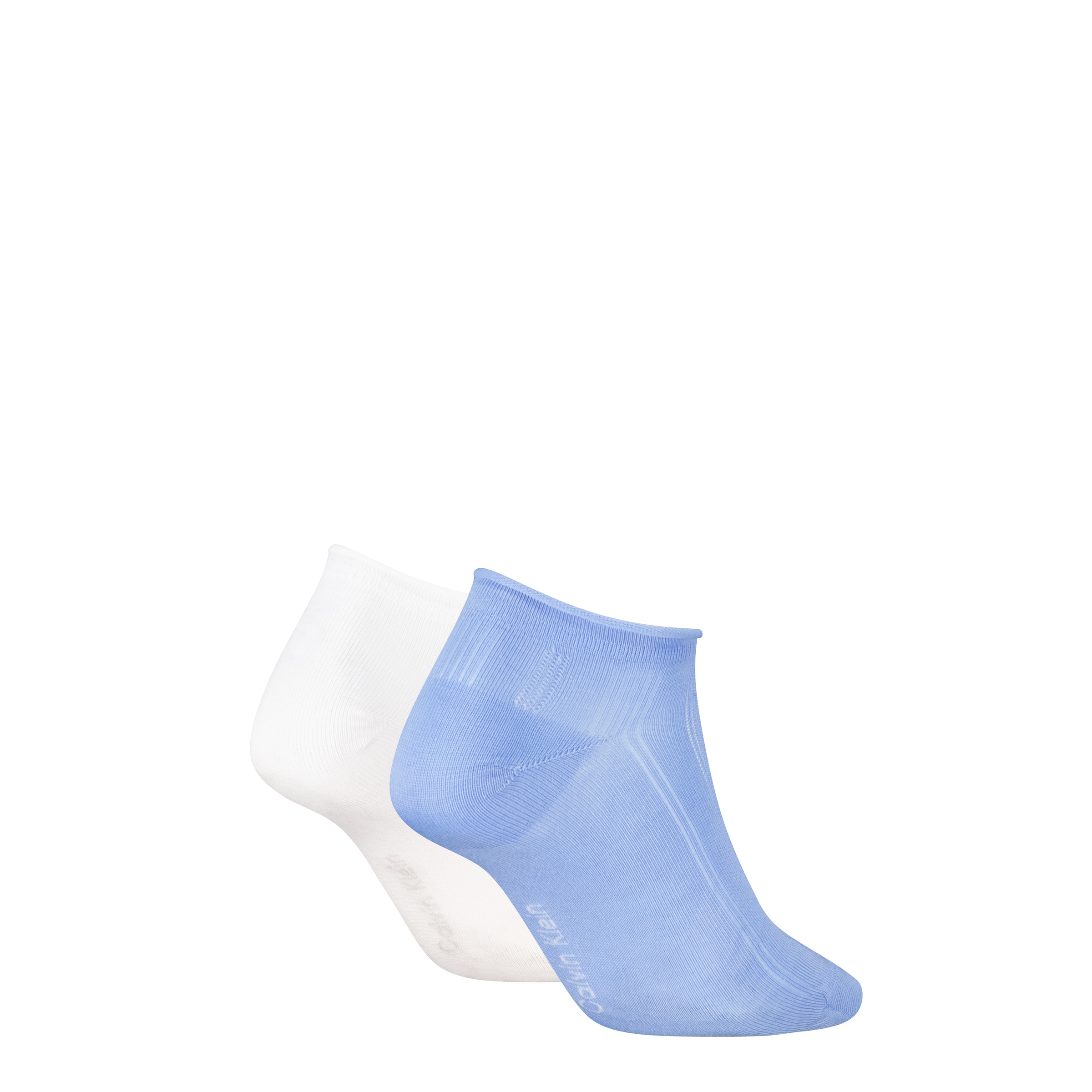 Calvin Klein Chaussettes de baskets »CK WOMEN SNEAKER PELERINE« 2 Paar,  mit kleinem Rollbund, Cotton-Mix, elastisch