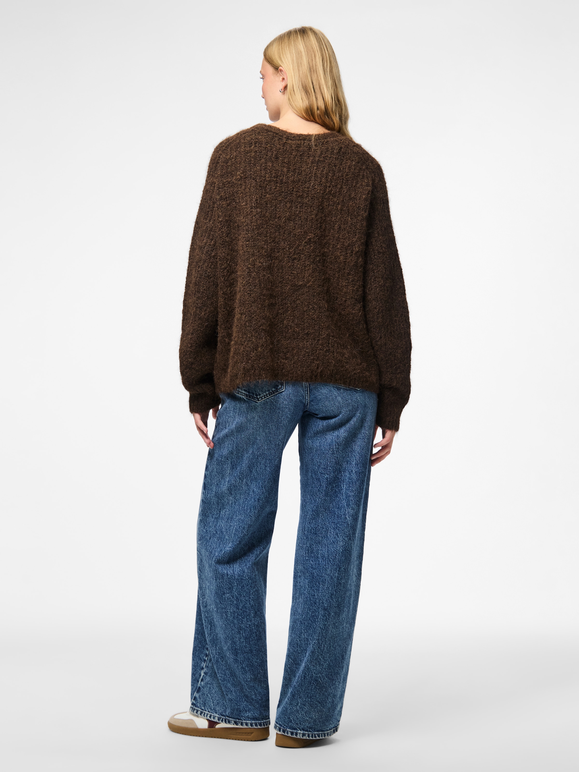 pieces Strickjacke »PCCLEO LS V-NECK KNIT CARDIGAN NOOS BC«