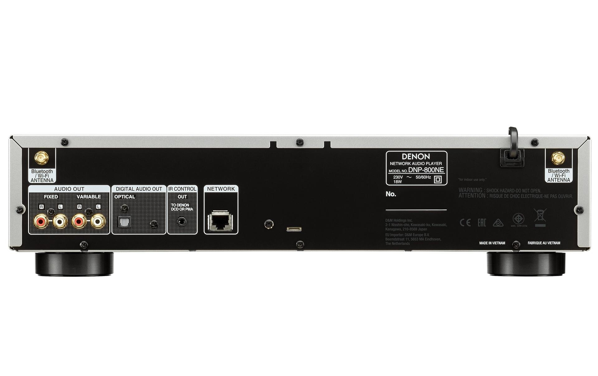 Denon Internet-Radio »DNP-800NE Silber«, (Bluetooth Internetradio)