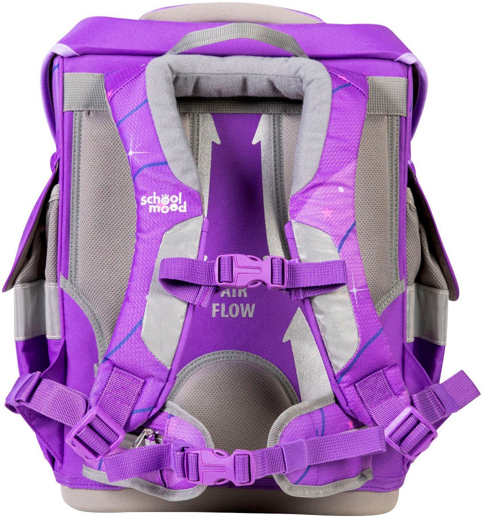 SCHOOL-MOOD® Schulranzen »Timeless Pro«, retroreflektierende Flächen