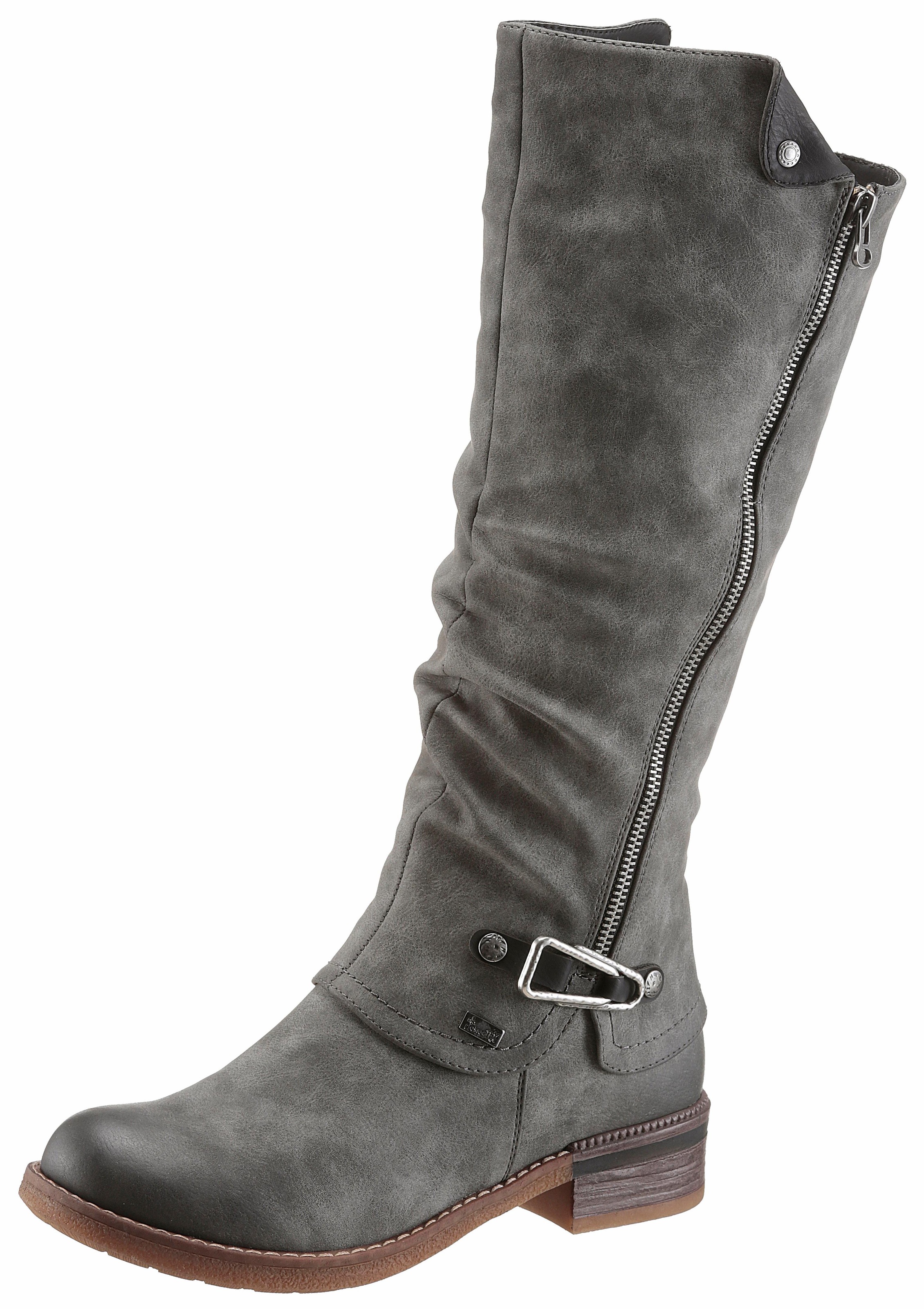 Image of Rieker Winterstiefel, Langschaftstiefel, Warmfutter, mit Rieker TEX Membran