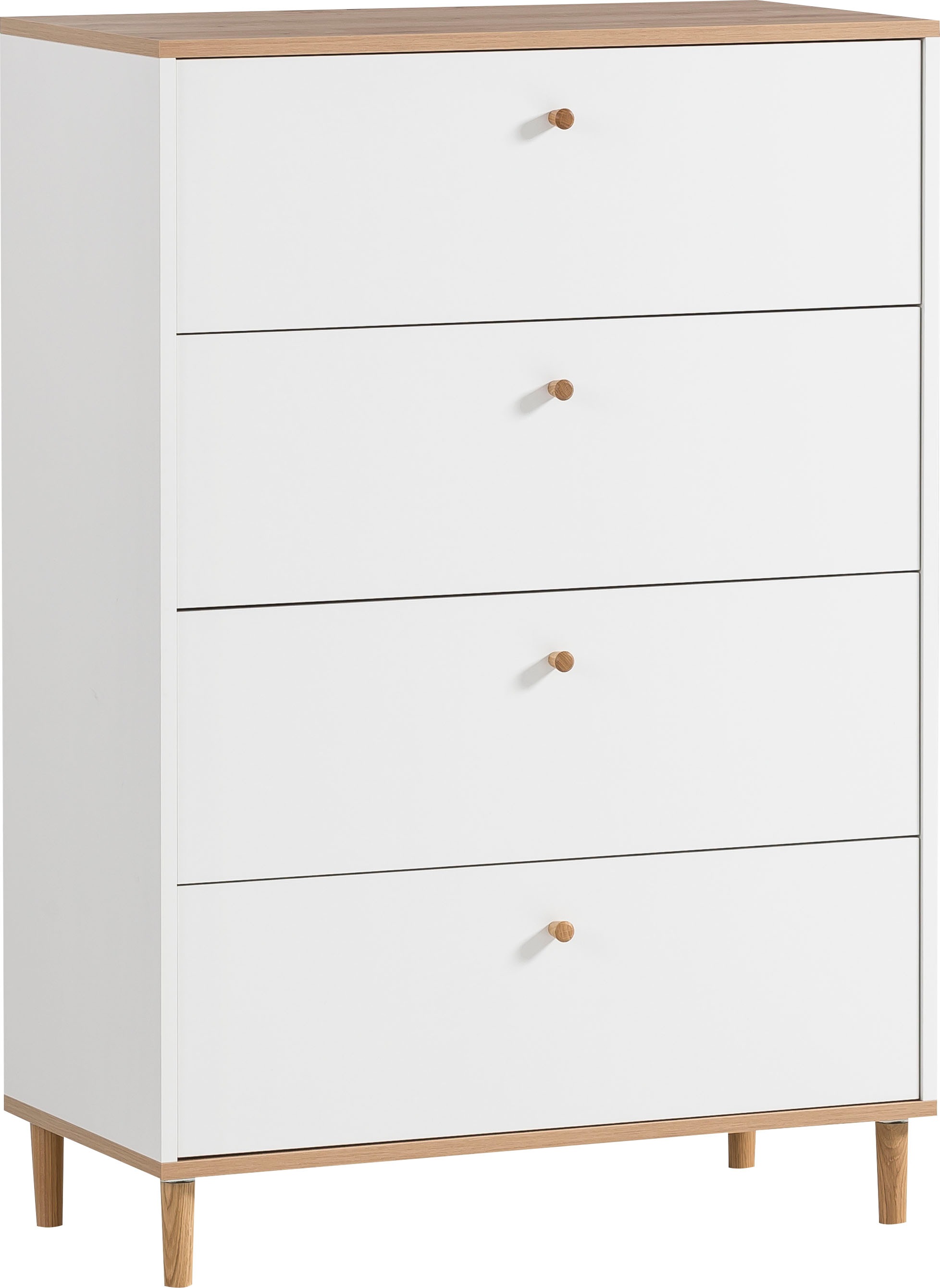 Image of Schildmeyer Kommode "Hilda, Kommode, melaminharzbeschichtet,Made in Germany, B: 80 cm" Solide Verarbeitung - Dieses Produkt ist in Deutschland gefertigt