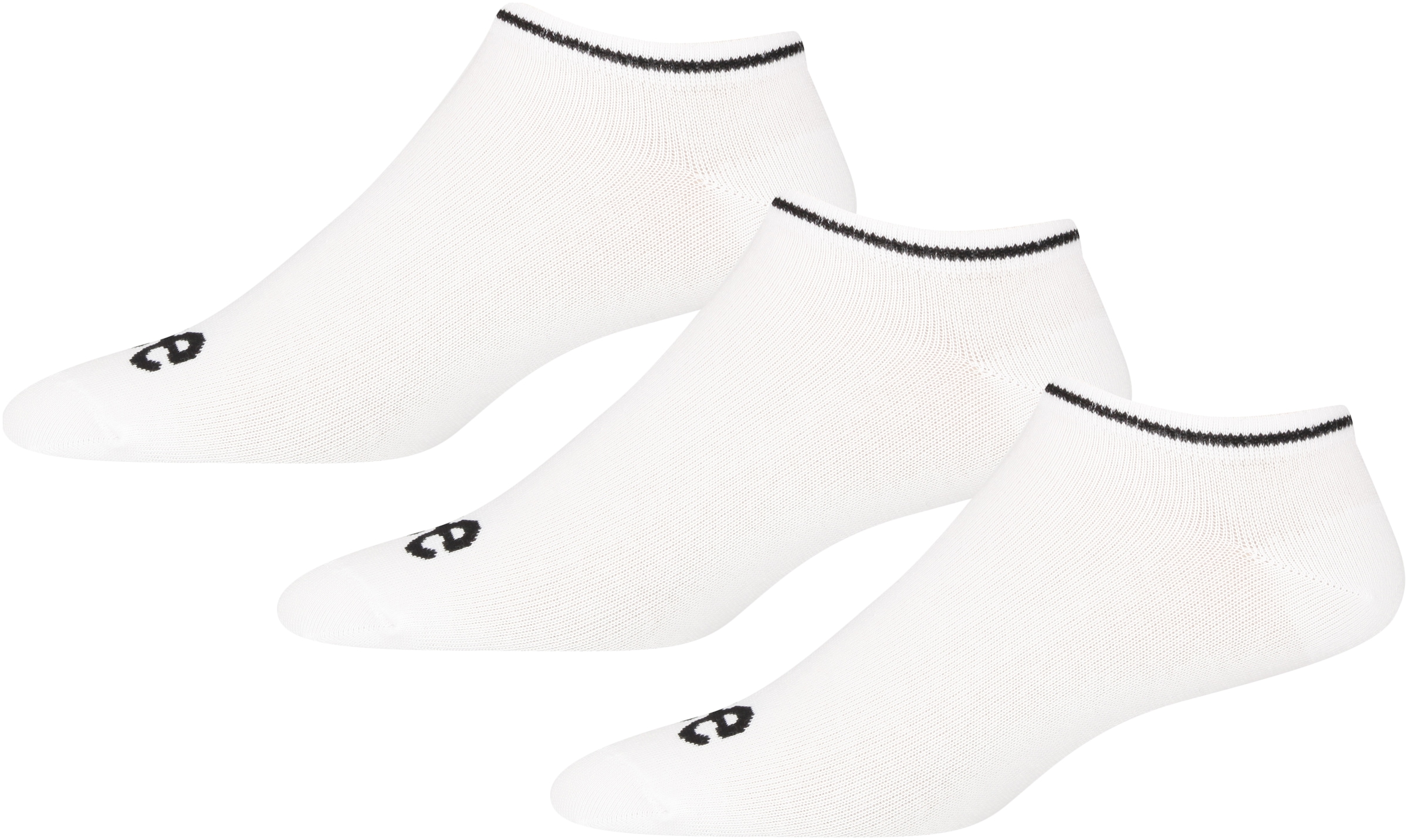 Lee® Sneakersocken, (3er Pack), mit Logoschriftzug