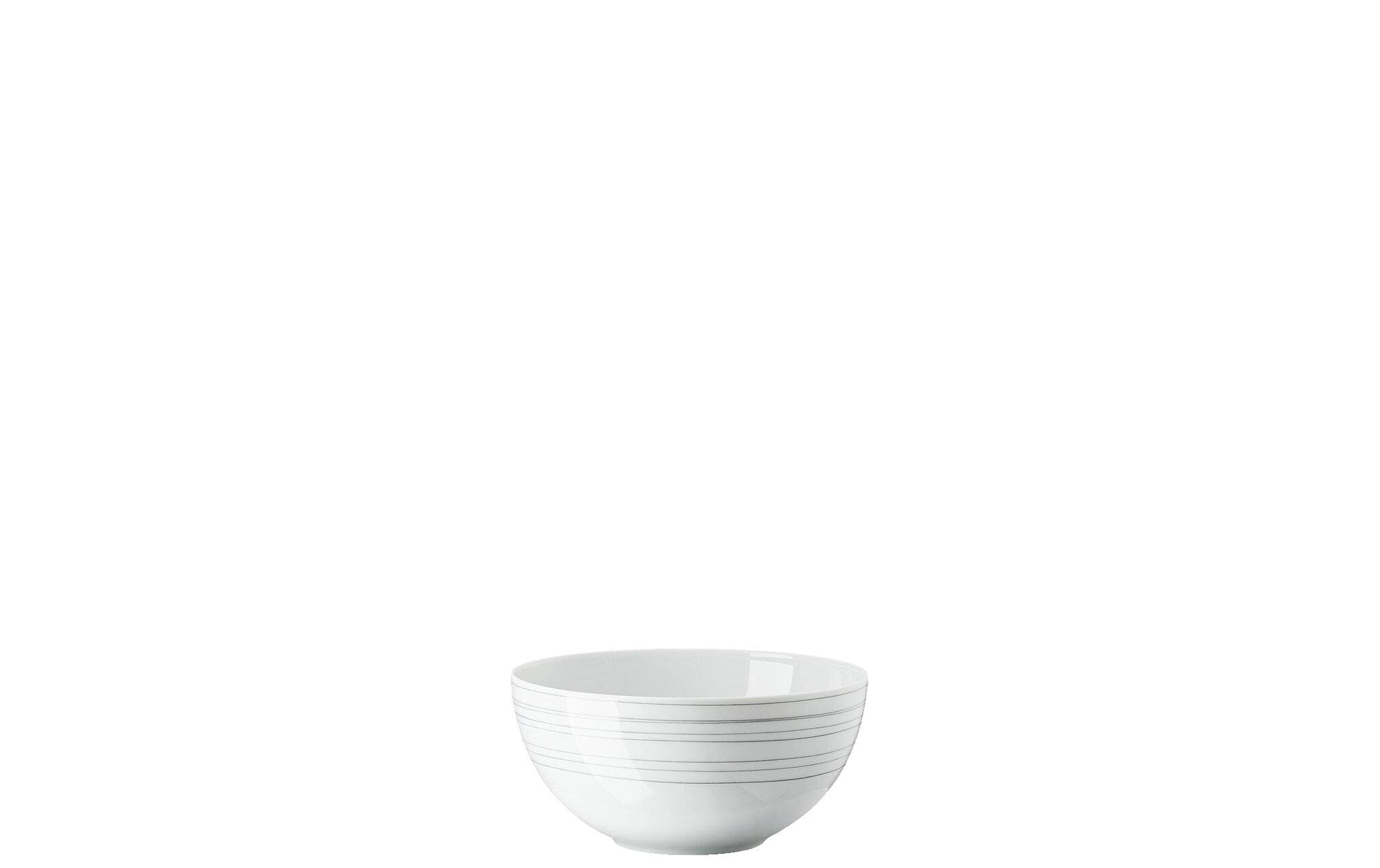 Rosenthal Schüssel "TAC Gropius Stripes 2.0 14 cm, 530 ml" aus Porzellan