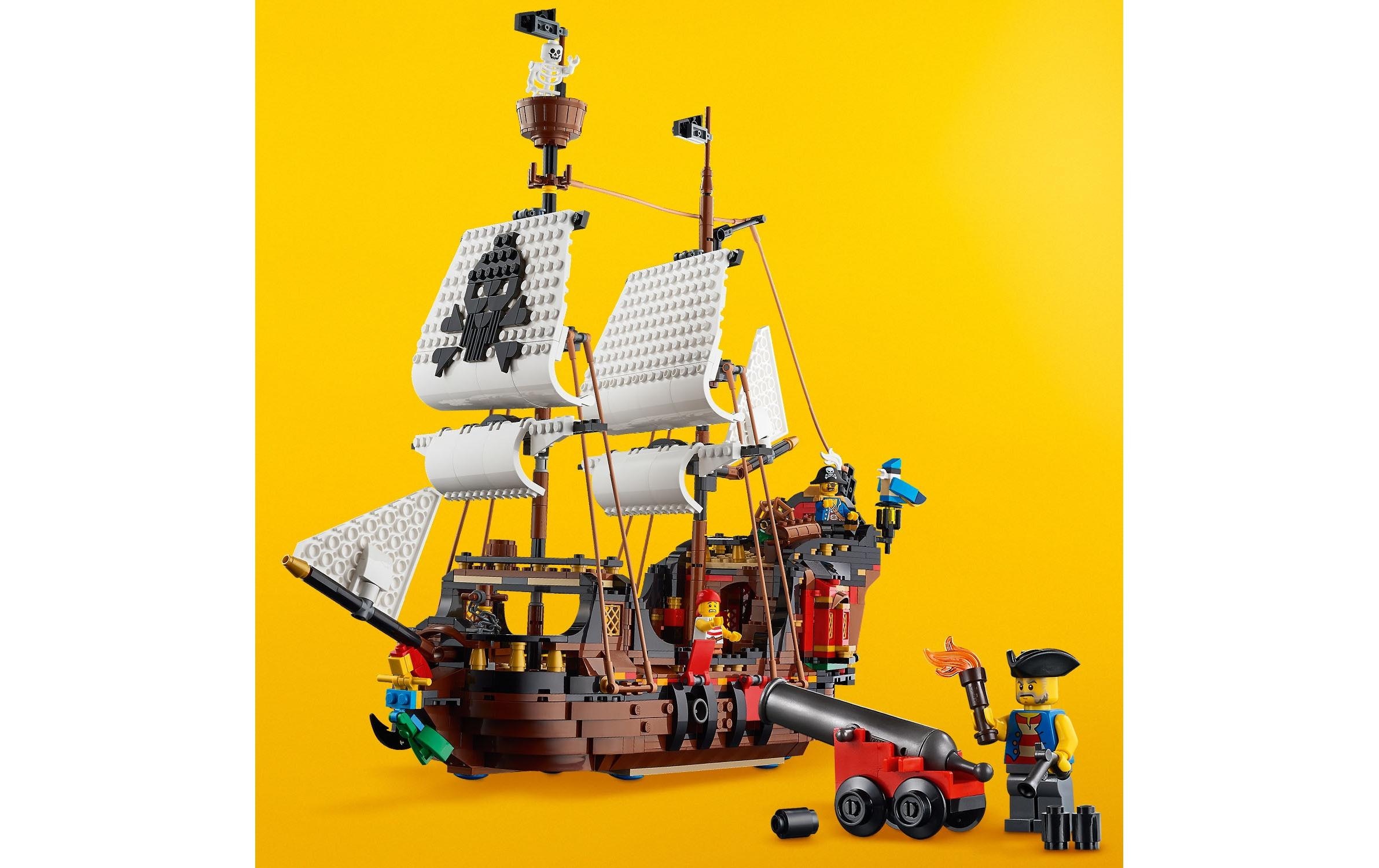 LEGO® Spielbausteine »Creator Piratenschiff«
