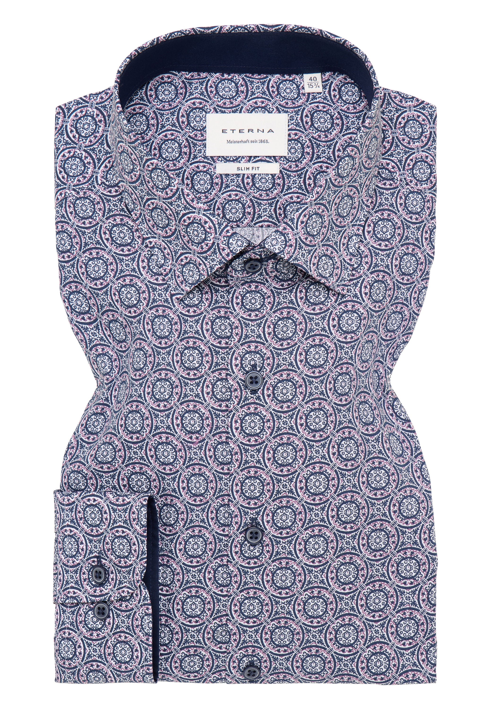 Eterna Chemise à manches longues »SLIM FIT« NON IRON (sans repassage)