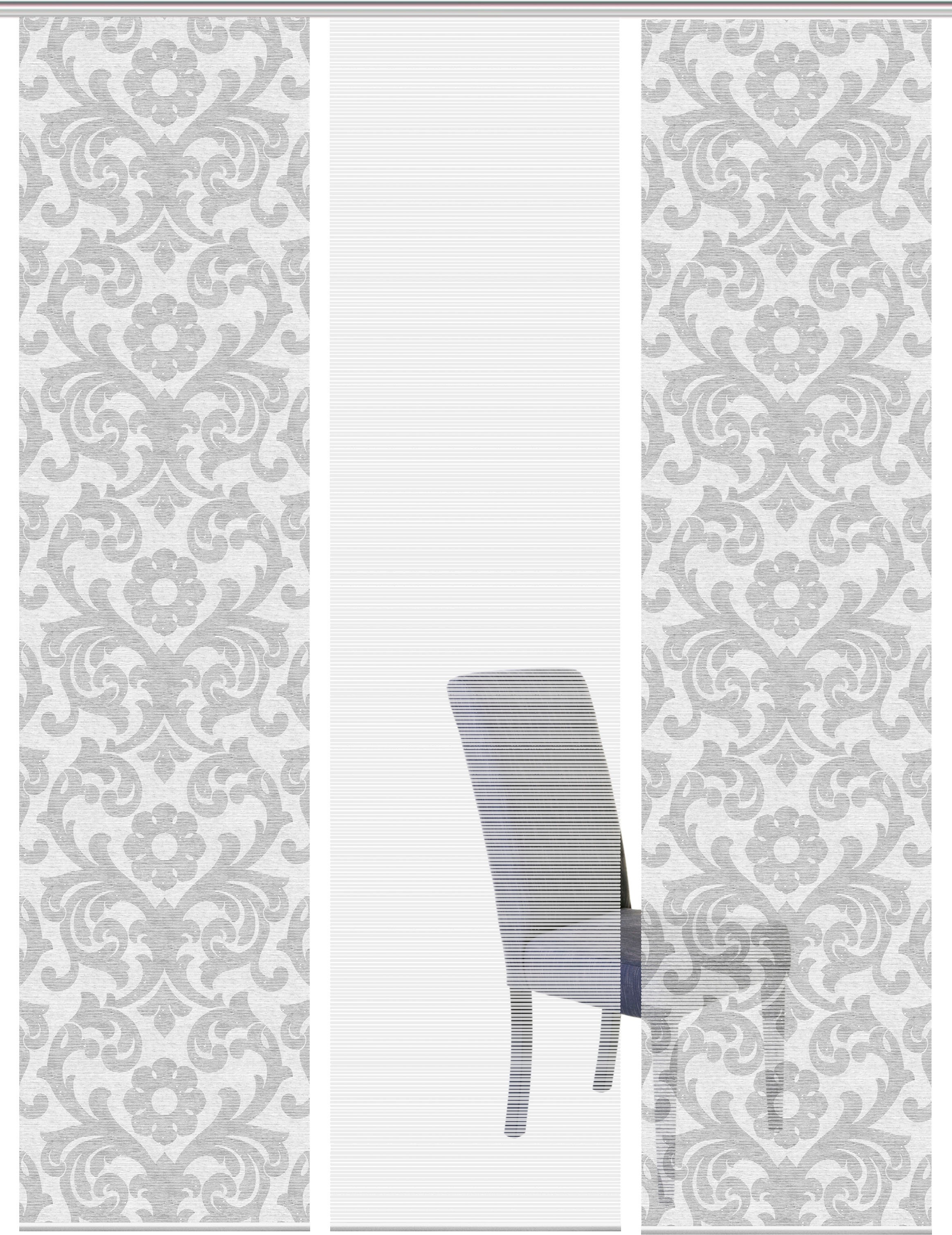 Image of Vision S Schiebegardine »ORNAMIA 3er SET«, (3 St.), Bambus-Optik, Digital bedruckt bei Ackermann Versand Schweiz