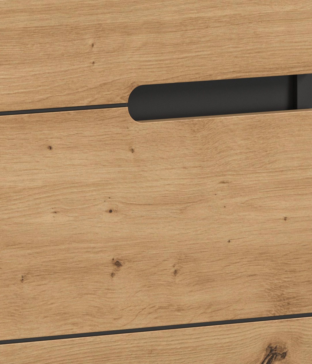 INOSIGN Badmöbel-Set »REHAT, 2-teilig, Breite 63 cm, mit grifflosen Fronten, bestehend aus:« 2 Stk. tlg.