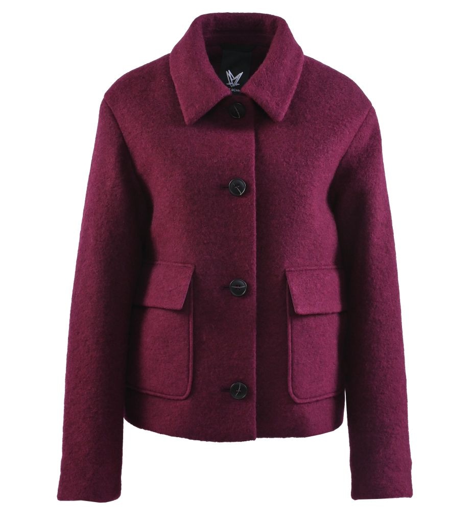 Image of Fuchs Schmitt Wolljacke "Wolljacke" ohne Kapuze Mit Rundhalsausschnitt