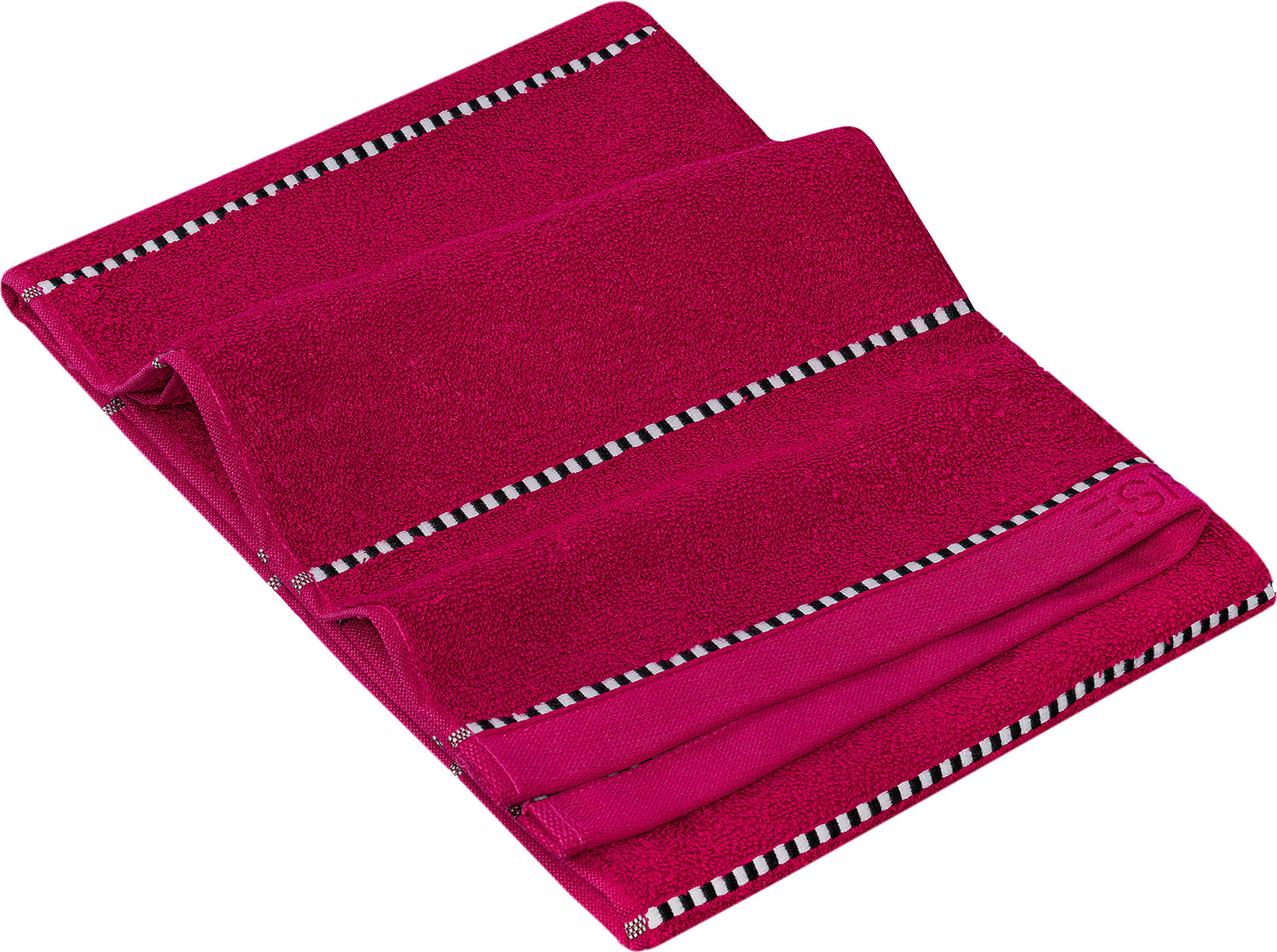 Handtuch »Box Stripes«, (1 St.), hohe Saugfähigkeit