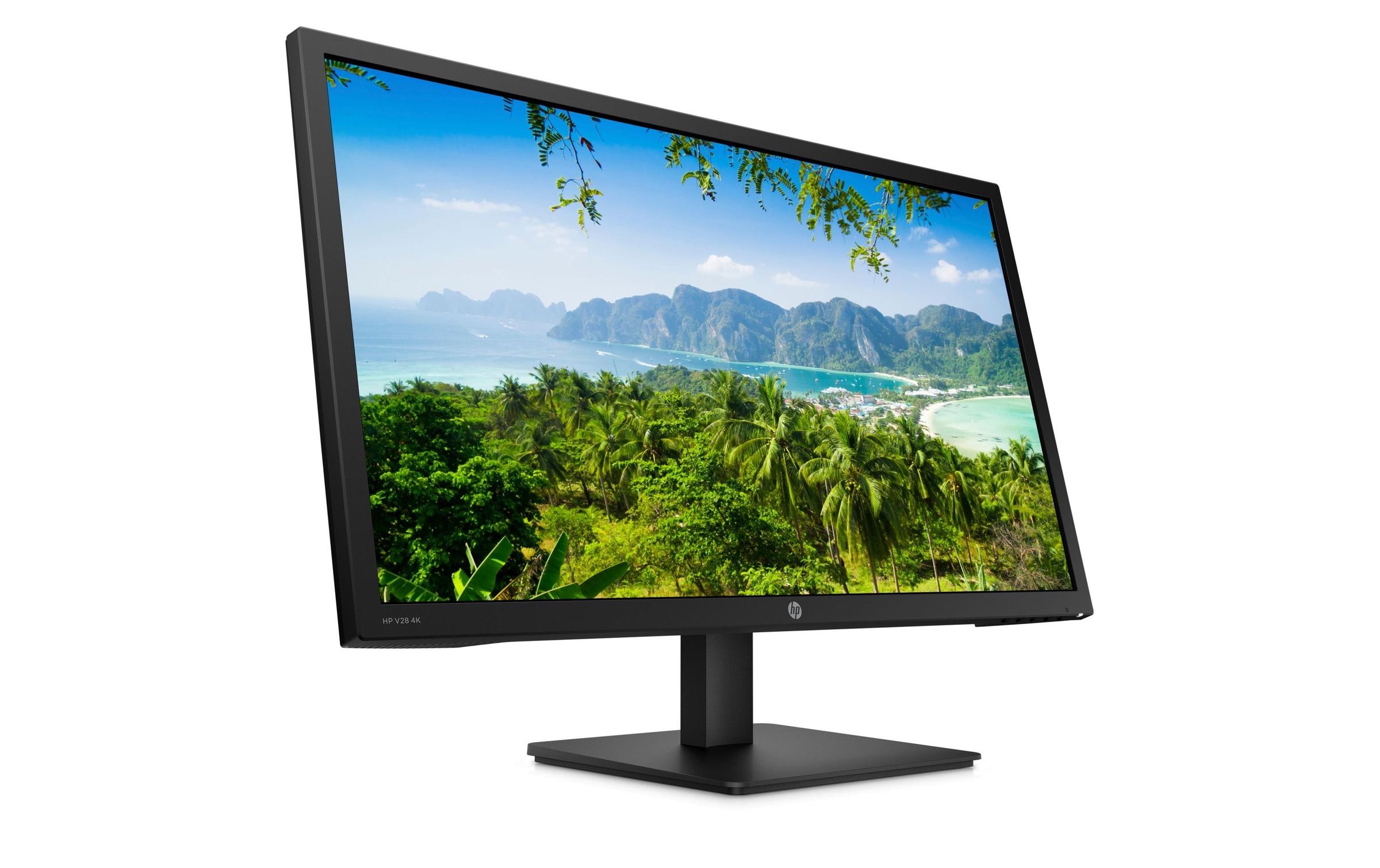 HP LED-Monitor »V28«, 70,84 cm/28 Zoll, 3840 x 2160 px, 4K Ultra HD, 1 ms Reaktionszeit, 60 Hz
