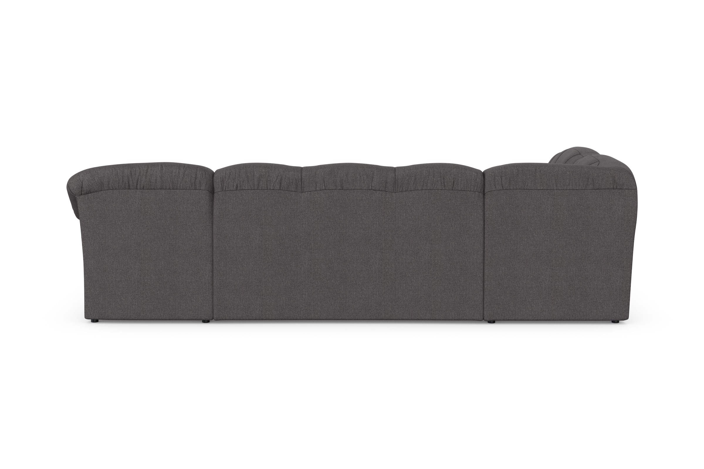 DOMO collection Wohnlandschaft »Pegnitz, zeitlos und modern, mit attraktiver Rückensteppung, U-Form«, wahlweise mit Bettfunktion
