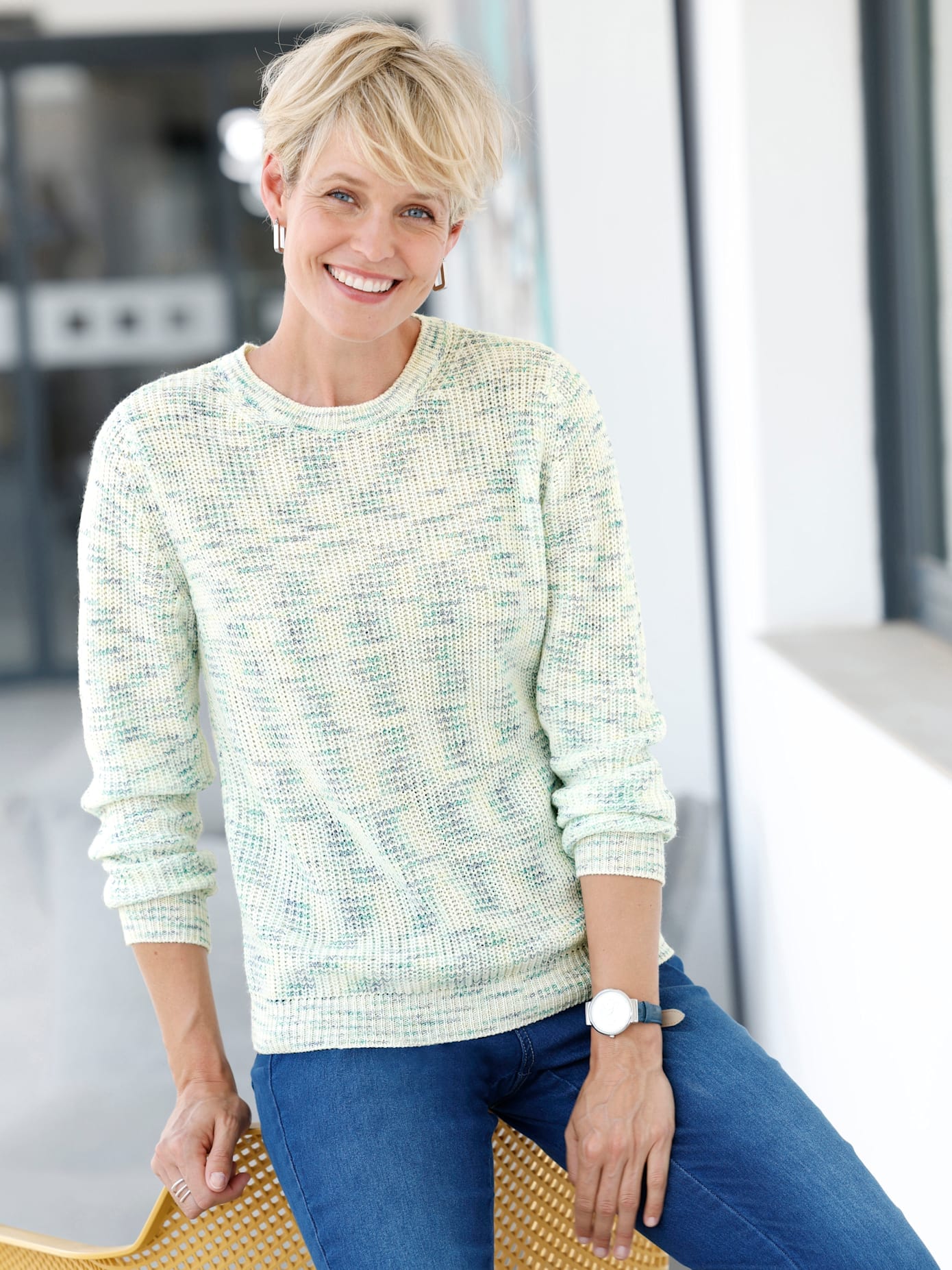 Classic Basics Rundhalspullover "Rundhals-Pullover"