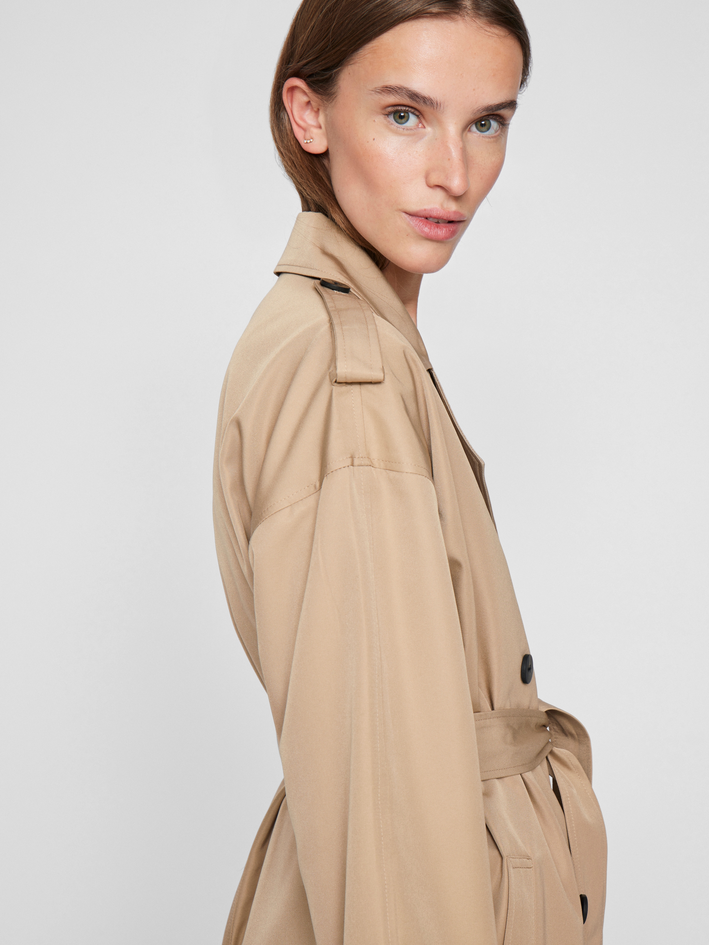 Vila Trench-coat »VIADDISON L/S  LONG TRENCHCOAT - NOOS«