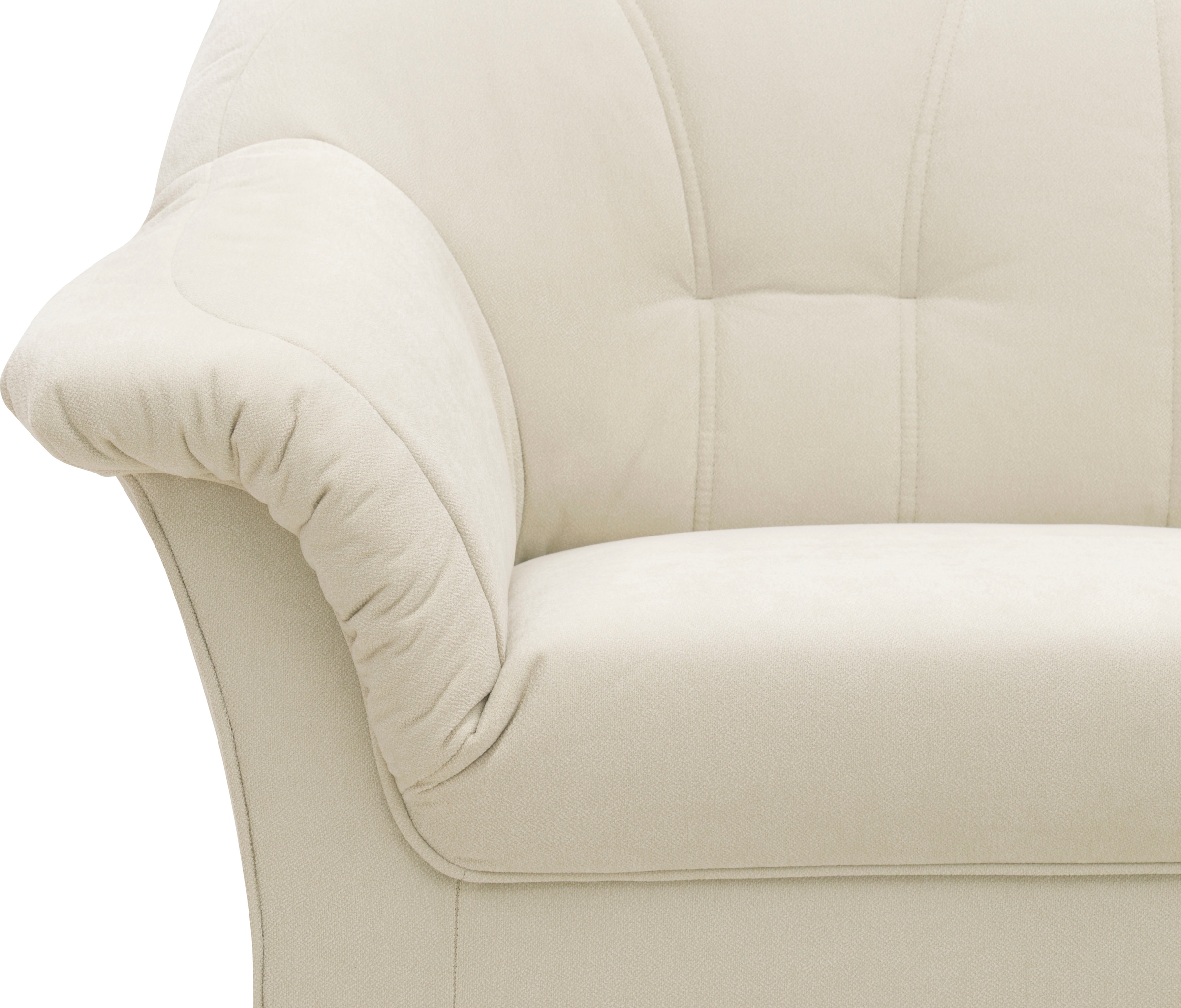 DOMO collection 2-Sitzer »Pegnitz, zeitlos, elegante Armlehnen, komfortabel, Breite 155cm«