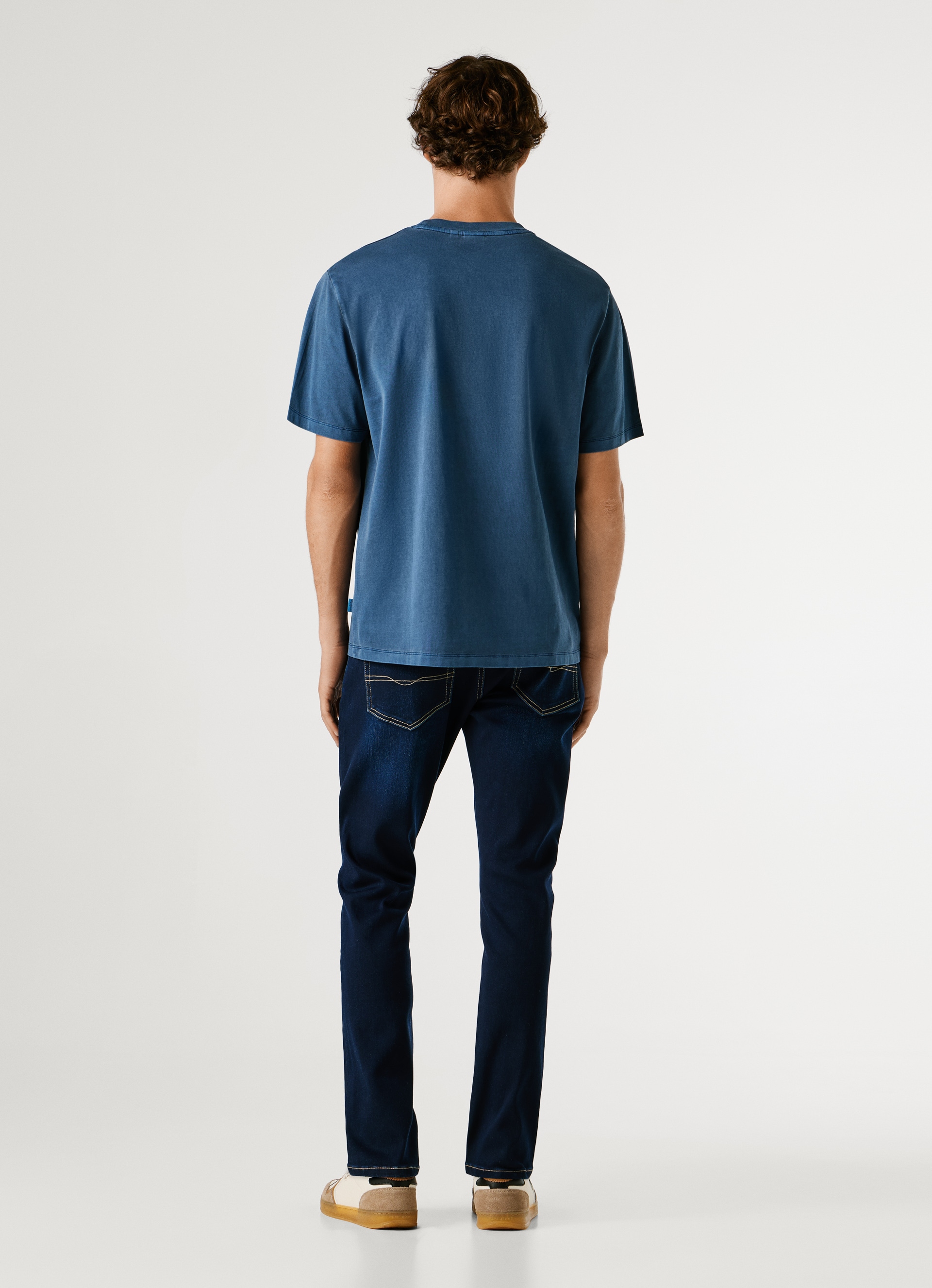 Pepe Jeans T-shirt »JACKO« avec petit lettrage logo ton sur ton