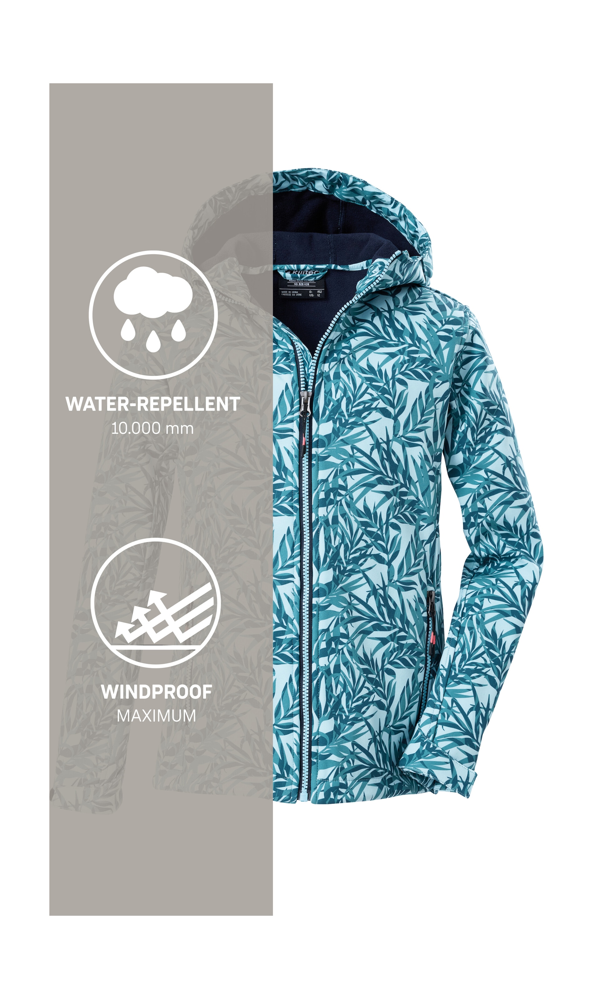 Killtec Softshelljacke »Mädchen Softshelljacke Print«