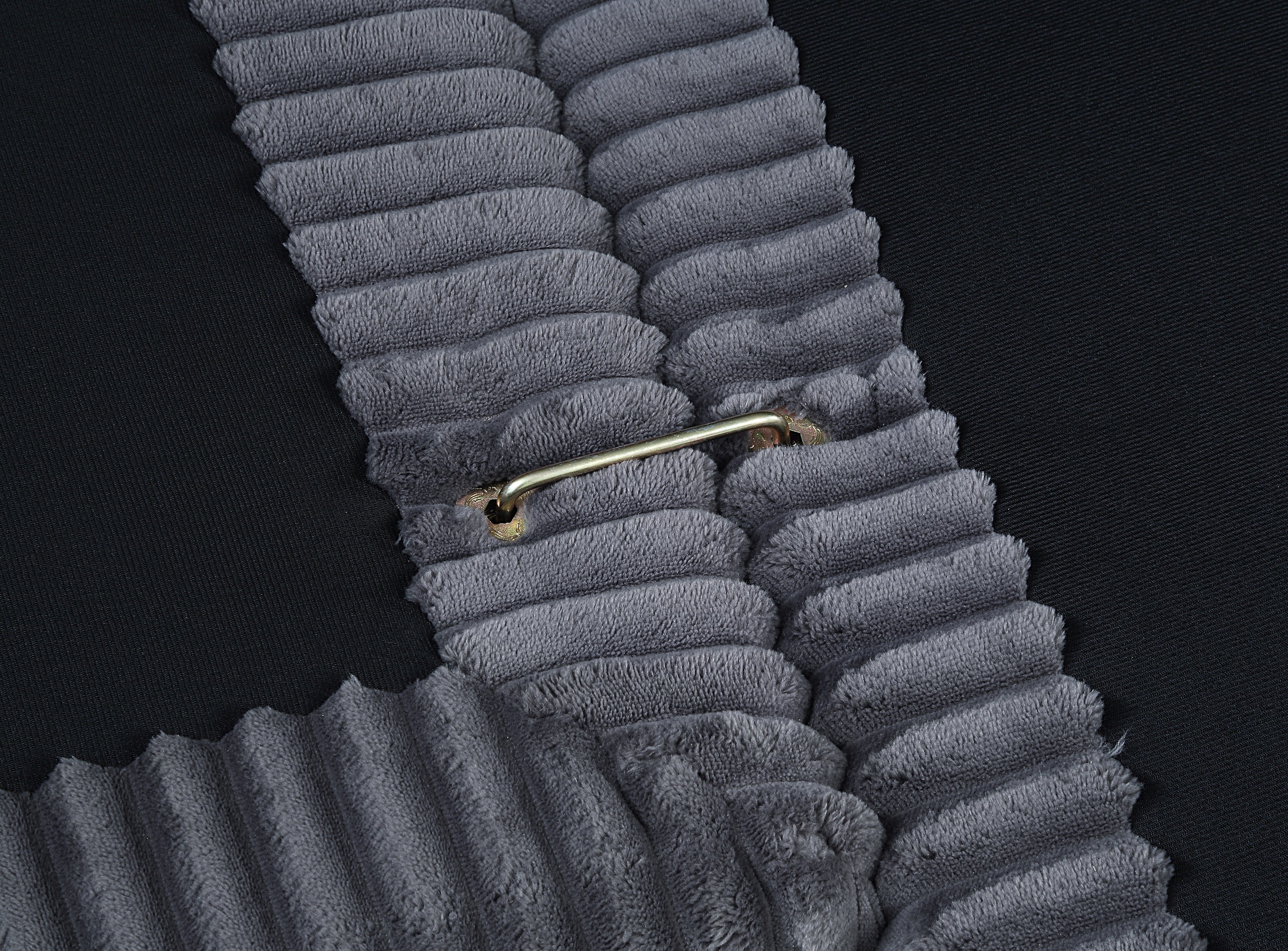 ATLANTIC home collection Wohnlandschaft, weicher XXL-Cordbezug, inklusive 6 Zierkissen