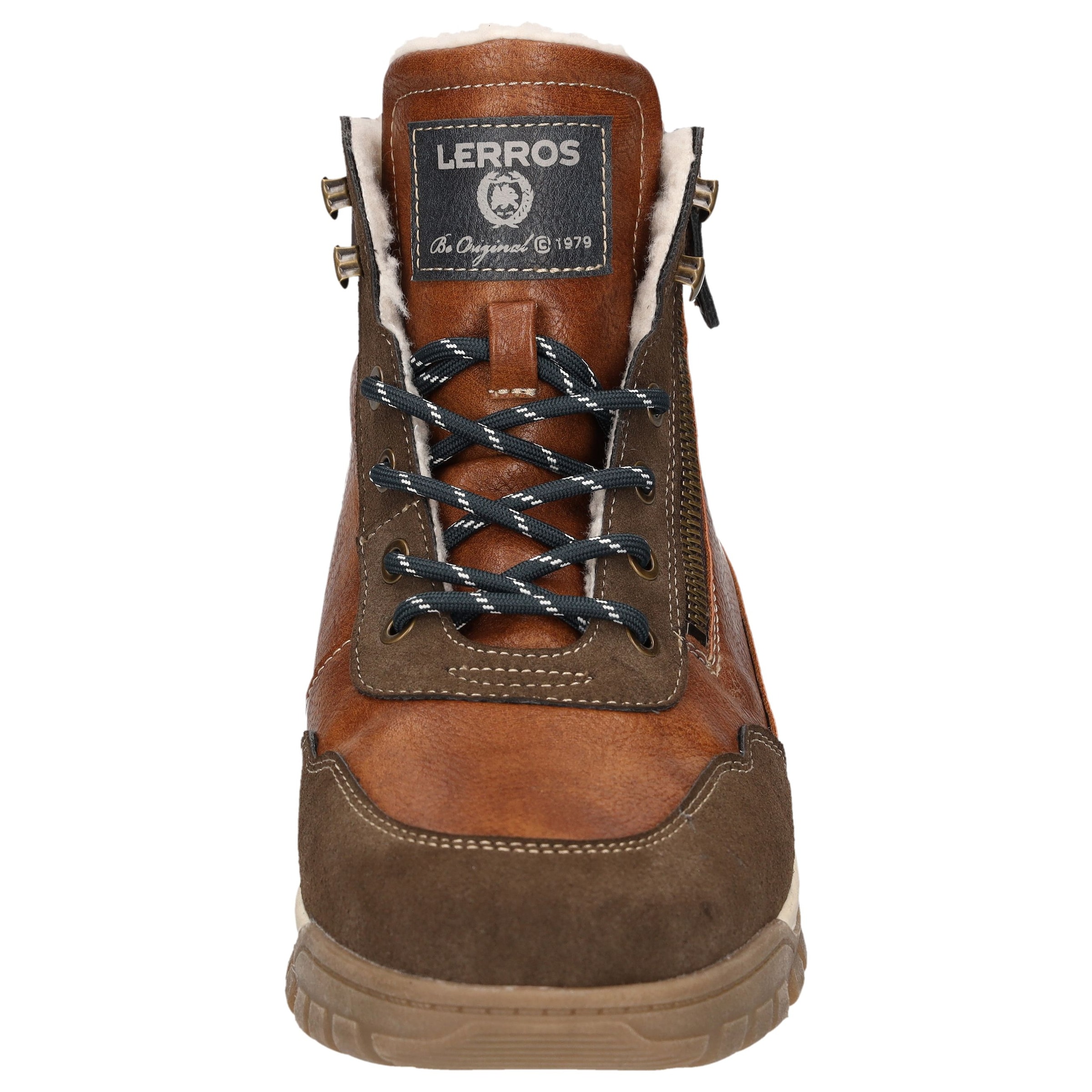 LERROS Bottes d'hiver  Bottes à lacets, bottes d'extérieur avec doublure chaude